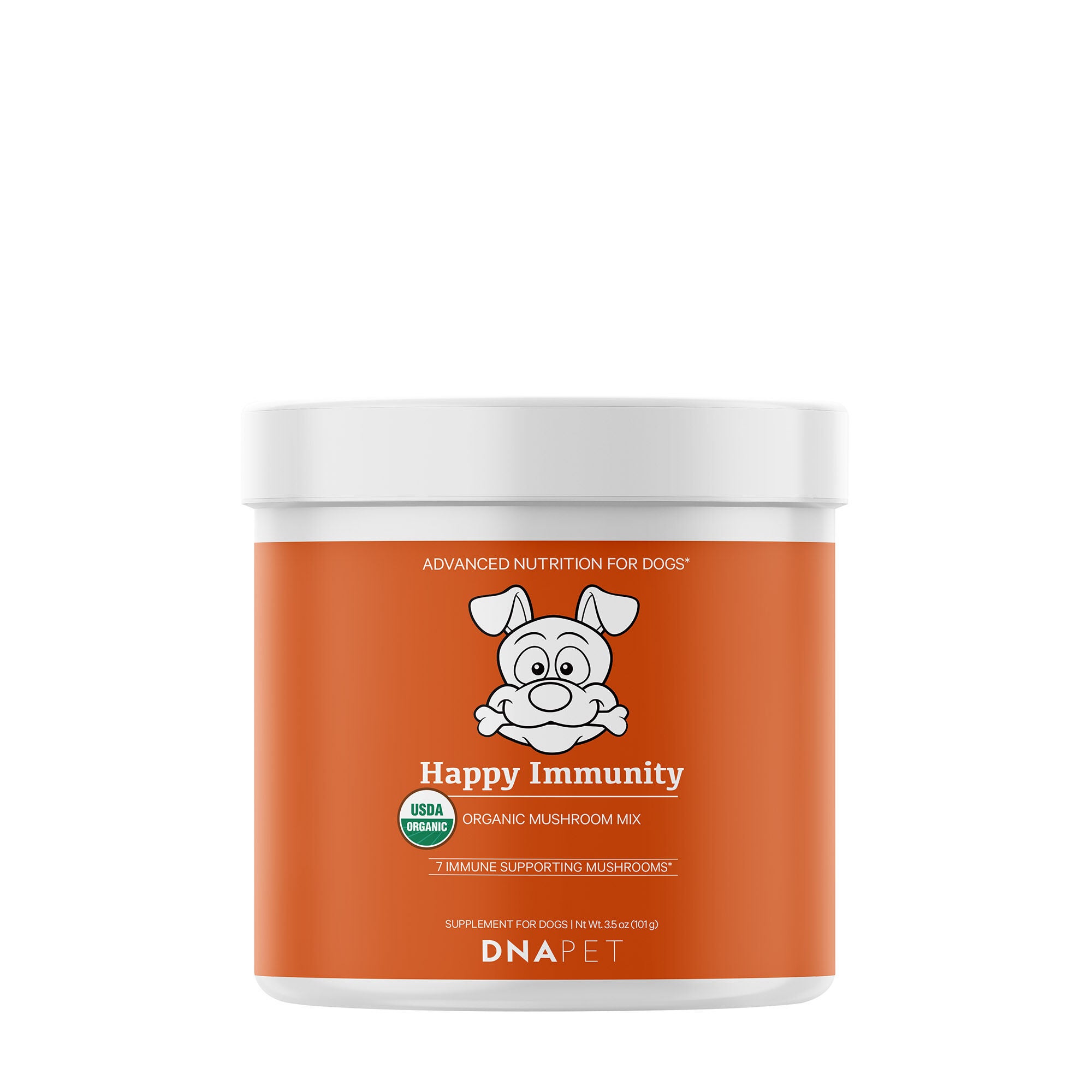 Happy Immunity Organic Mushroom Mix - For Dogs - 3.5 oz. (20 Servings)  | GNC