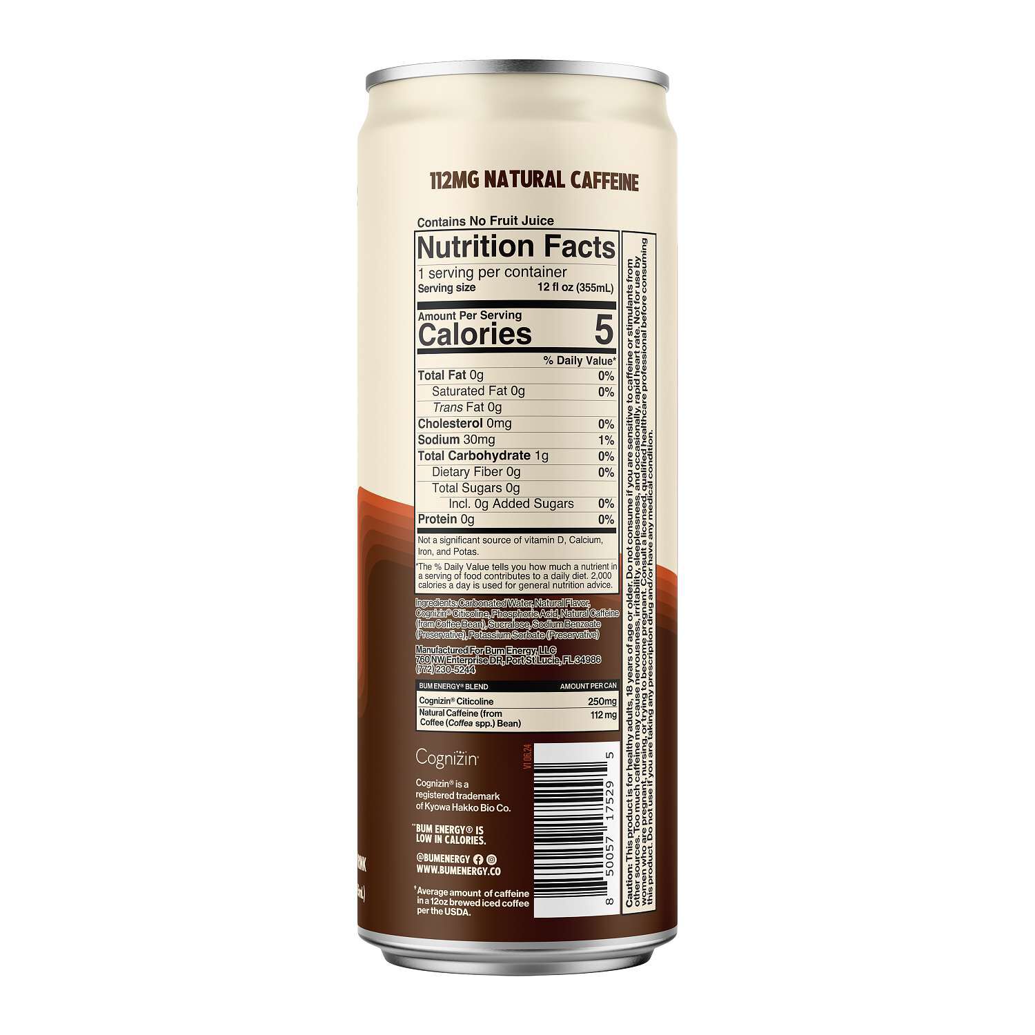 Energy Drink - Root Beer - 12oz. (12 Cans)  | GNC