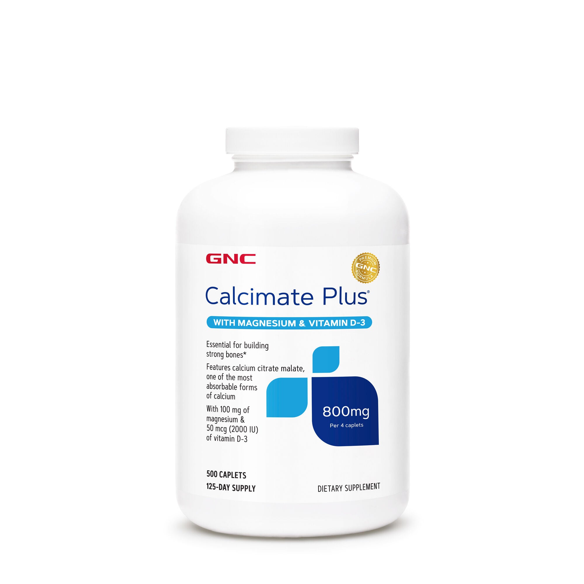 Gnc Calcimate Plus With Calcium Plus Magnesium Vitamin D3 Gnc