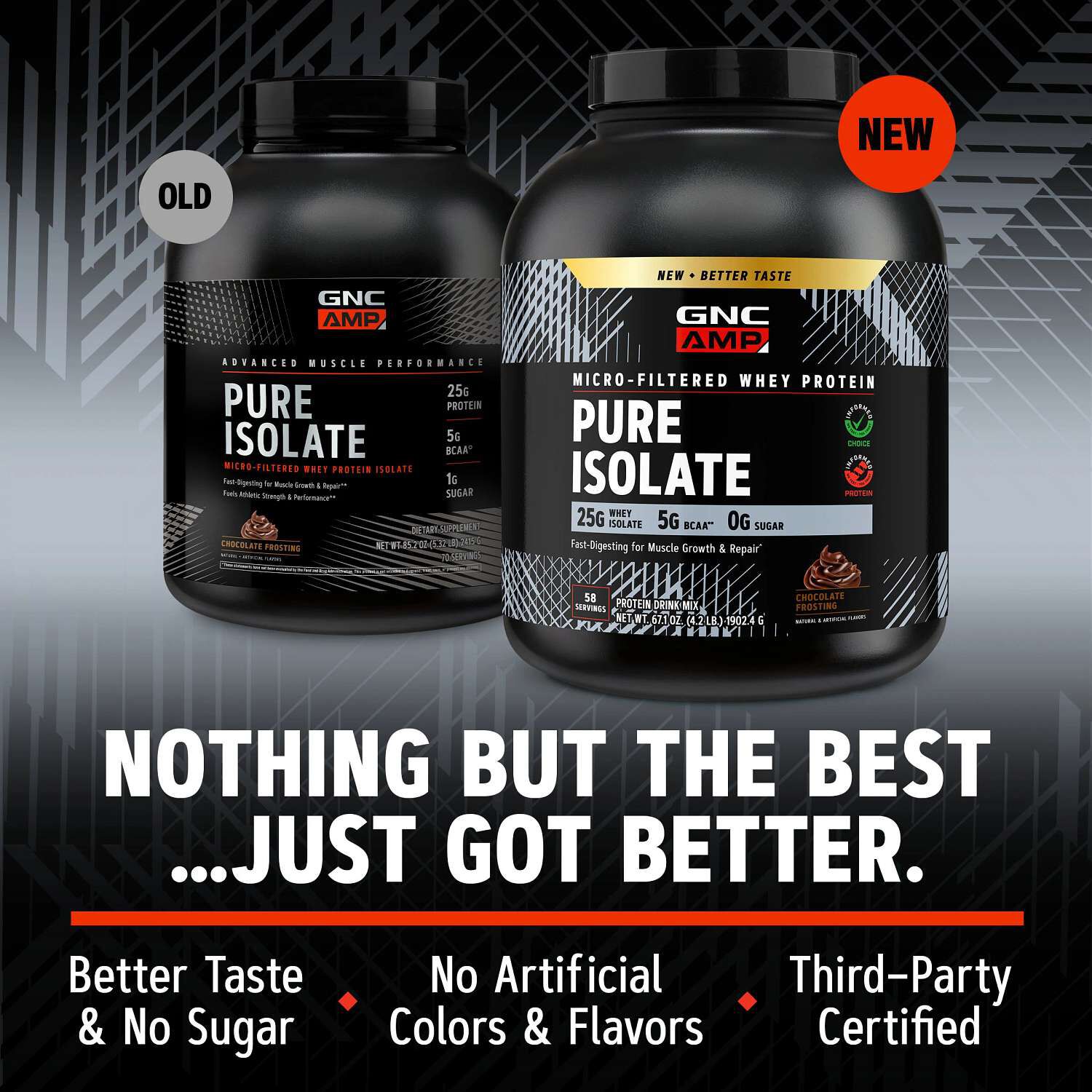 Pure Isolate - Chocolate Frosting (58 Servings)