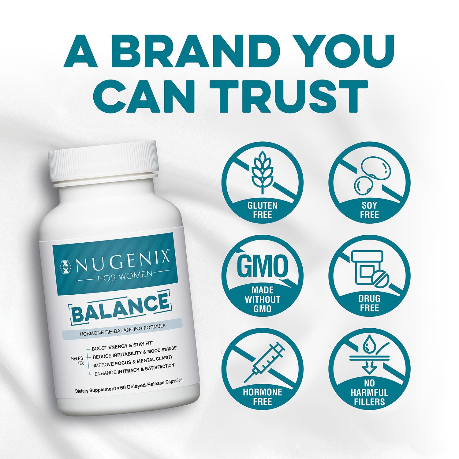 Balance: Women's Hormone Formula - 60 Capsules (30 Servings)  | GNC