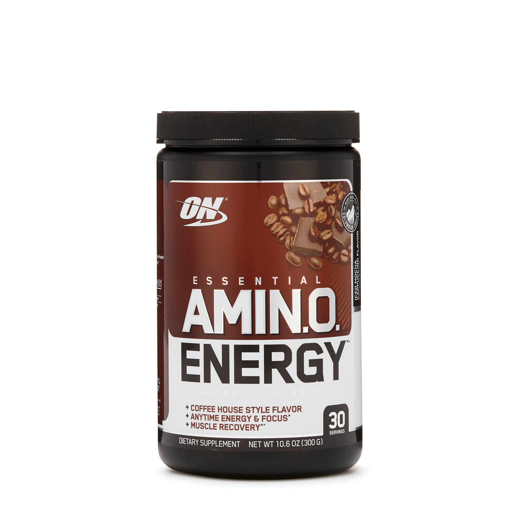 Optimum Nutrition Essential Amin O Energy Iced Mocha Cappuccino Flavor Gnc