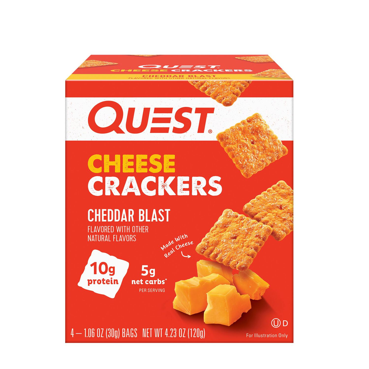 Cheese Crackers &#40;4 Bags&#41;  | GNC