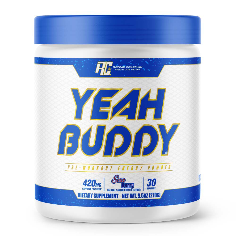 Yeah Buddy® PreWorkout Energy Powder Sour Berry 30 Scoops Sour