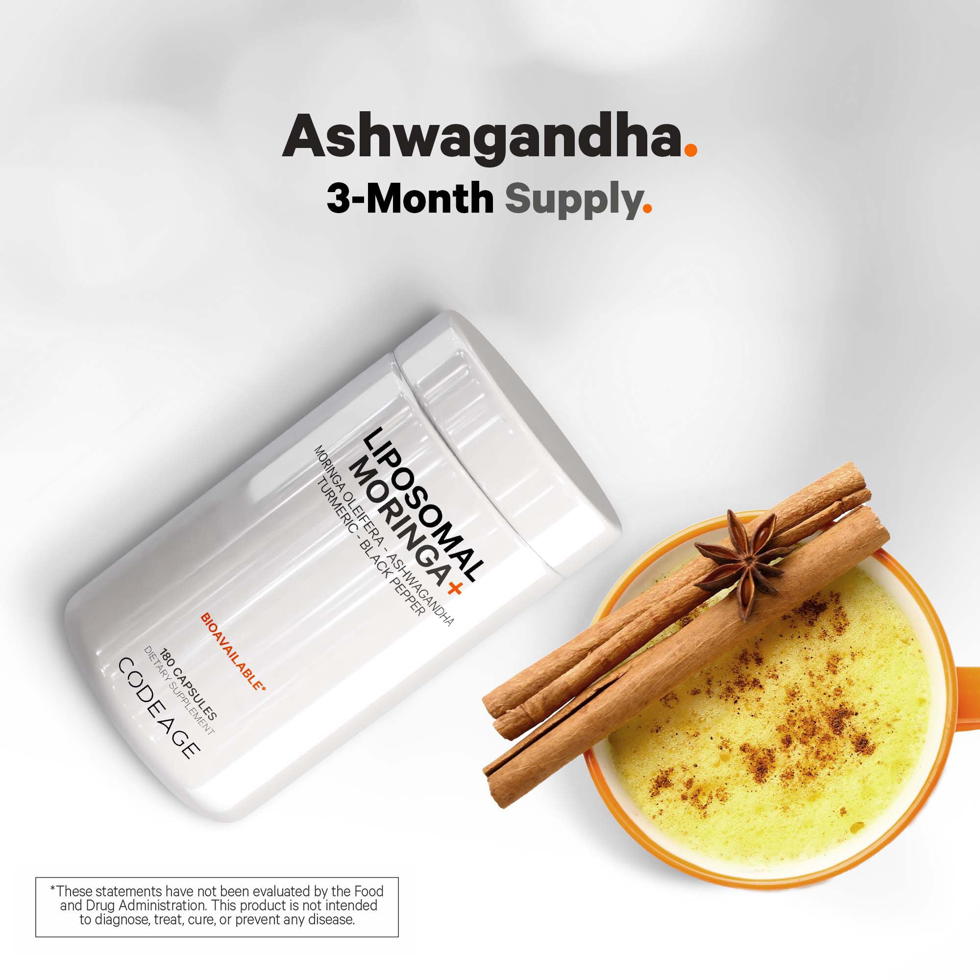 Liposomal Moringa - 180 Capsules (90 Servings)  | GNC