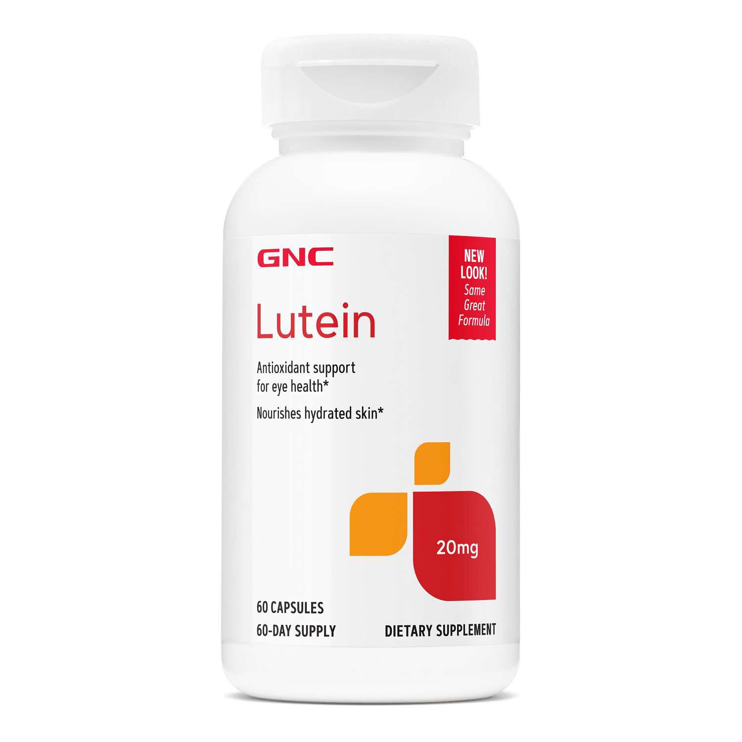 Lutein 20mg - 60 Capsules (60 Servings)