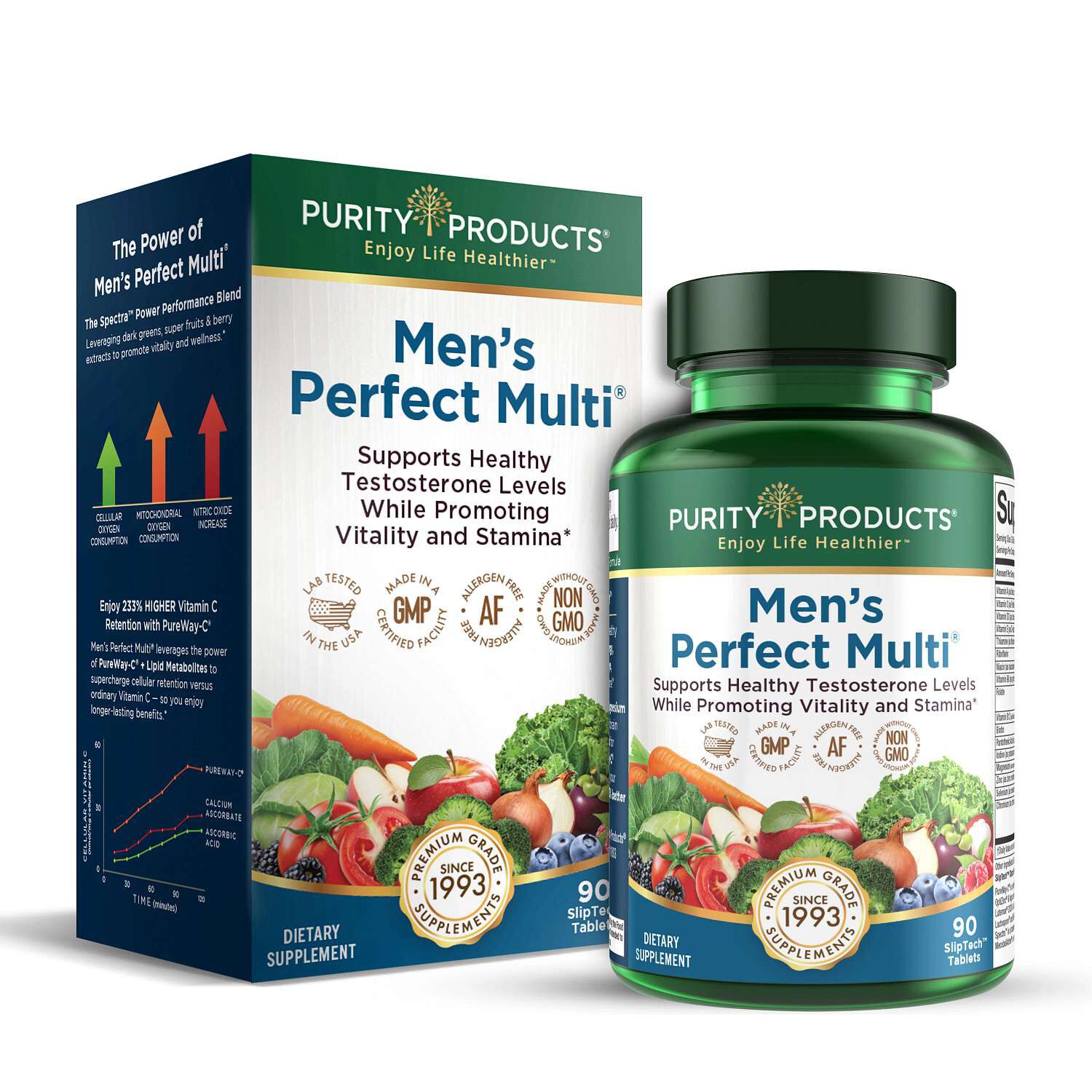 Men's Perfect Multi - 90 Tablets (30 Servings) | GNC