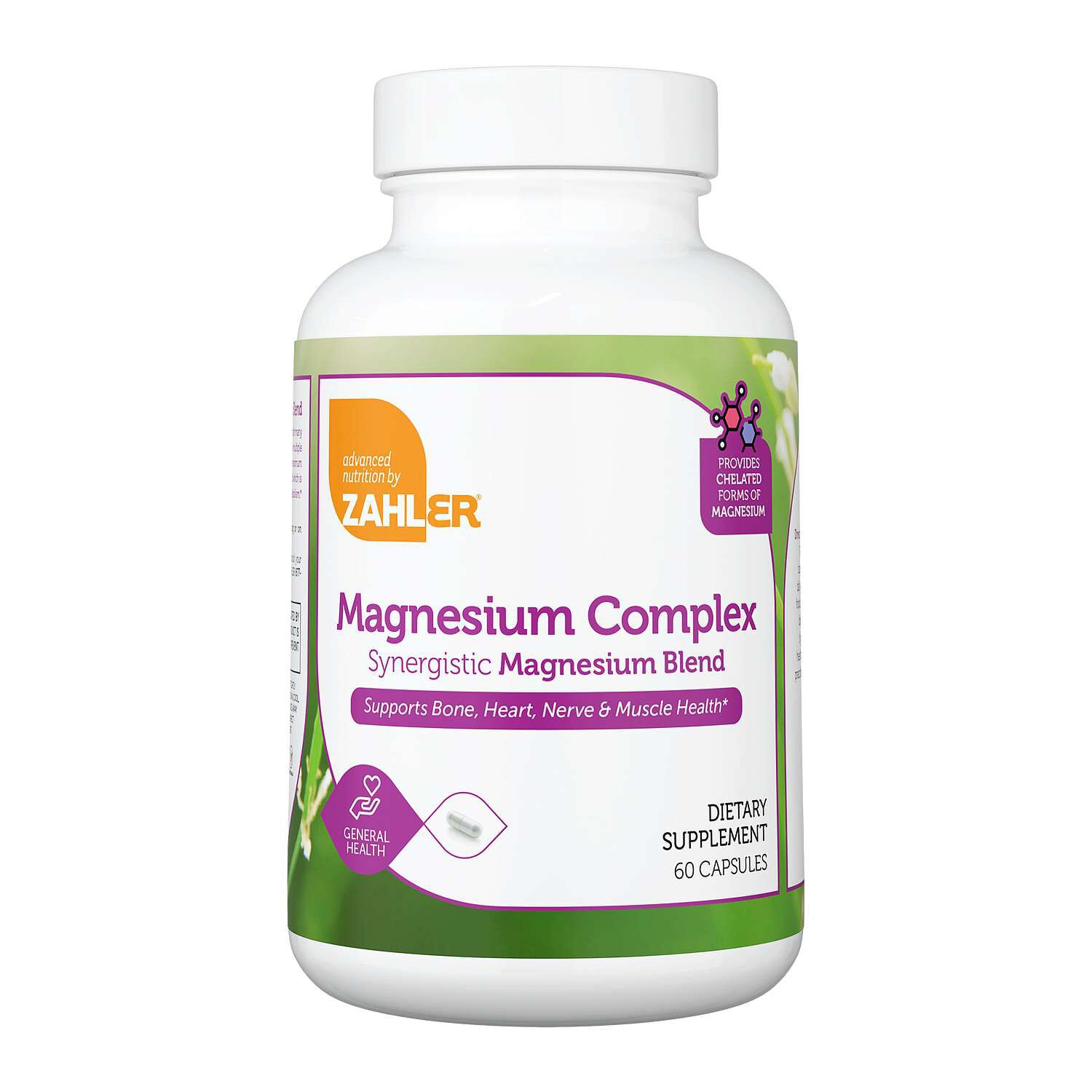 Magnesium Complex - 60 Capsules (30 Servings)  | GNC
