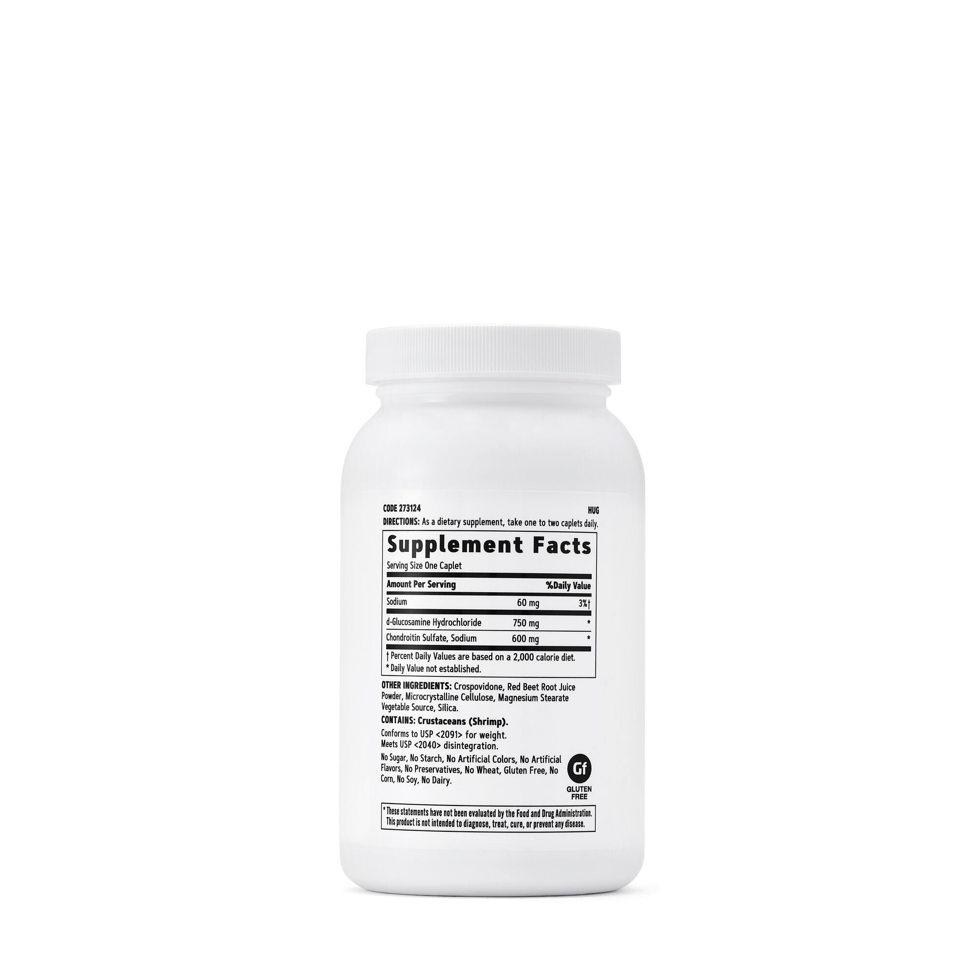 Triple Strength Glucosamine Chondroitin - 120 Caplets (120 Servings)  | GNC