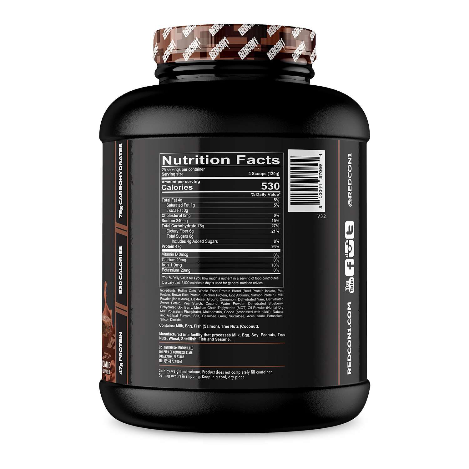 MRE&reg; Meal Replacement - Fudge Brownie (30 Servings)