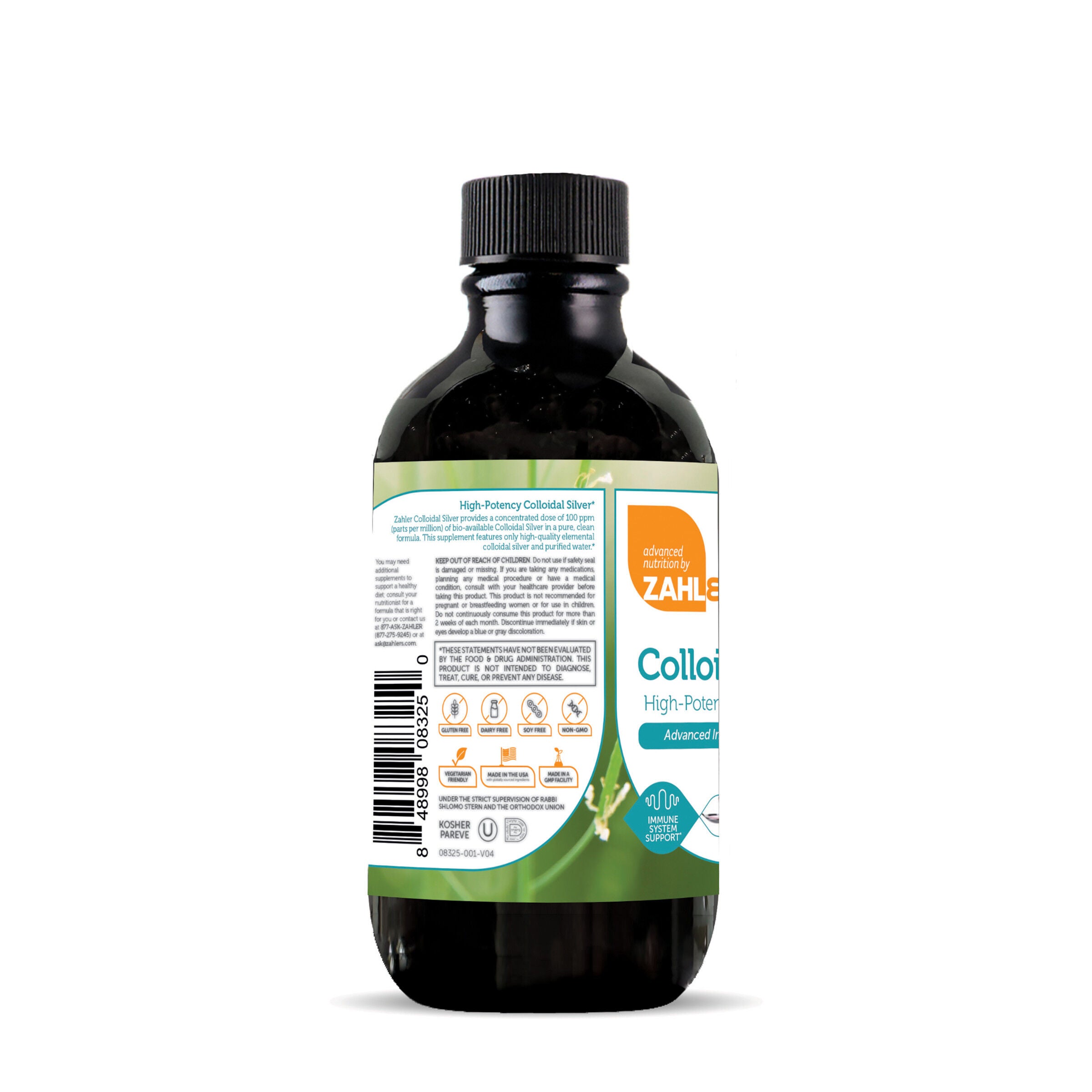 Liquid Colloidal Silver - 4 fl oz (23 Servings)  | GNC