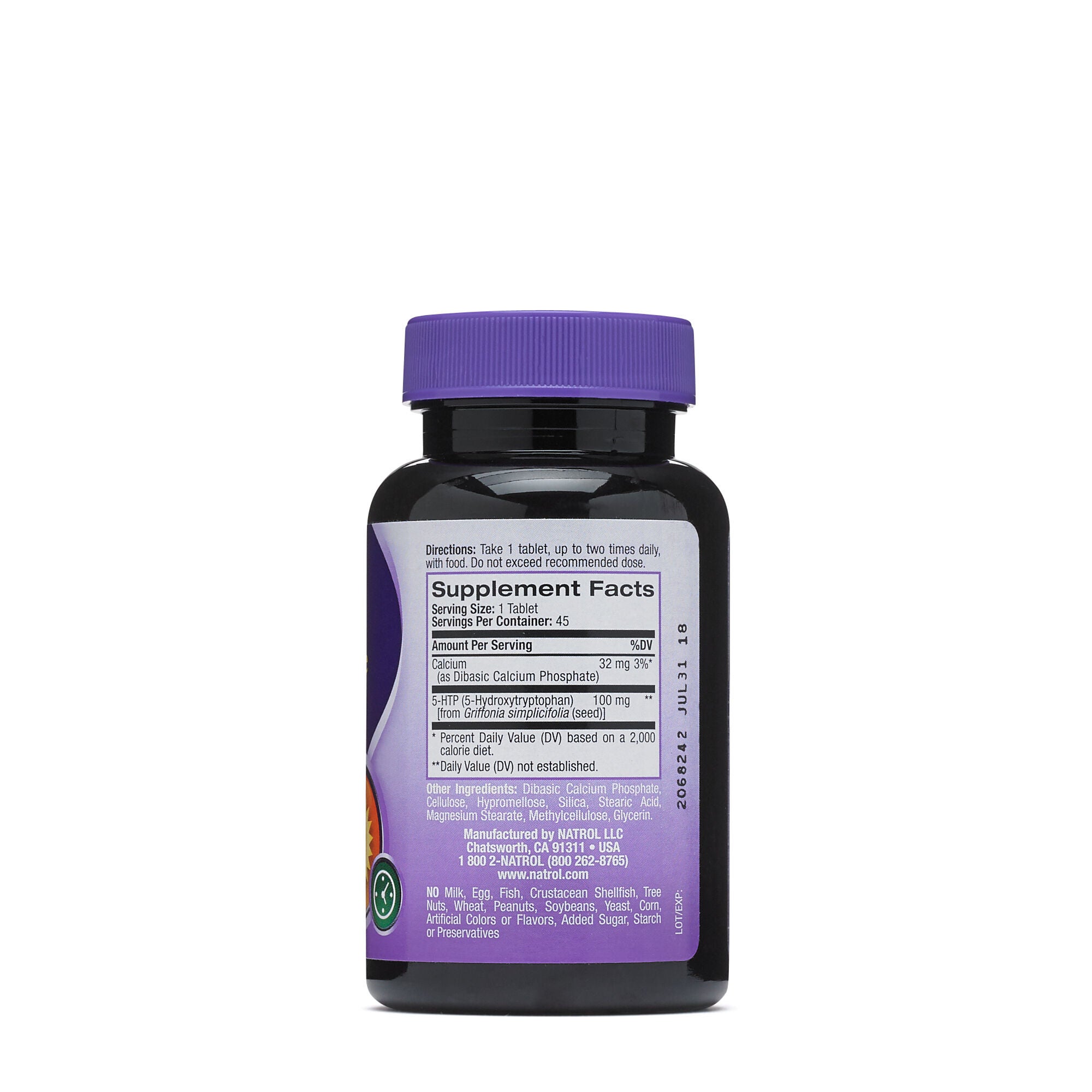 5-HTP 100mg Time Release - 45 Tablets (45 Servings)  | GNC