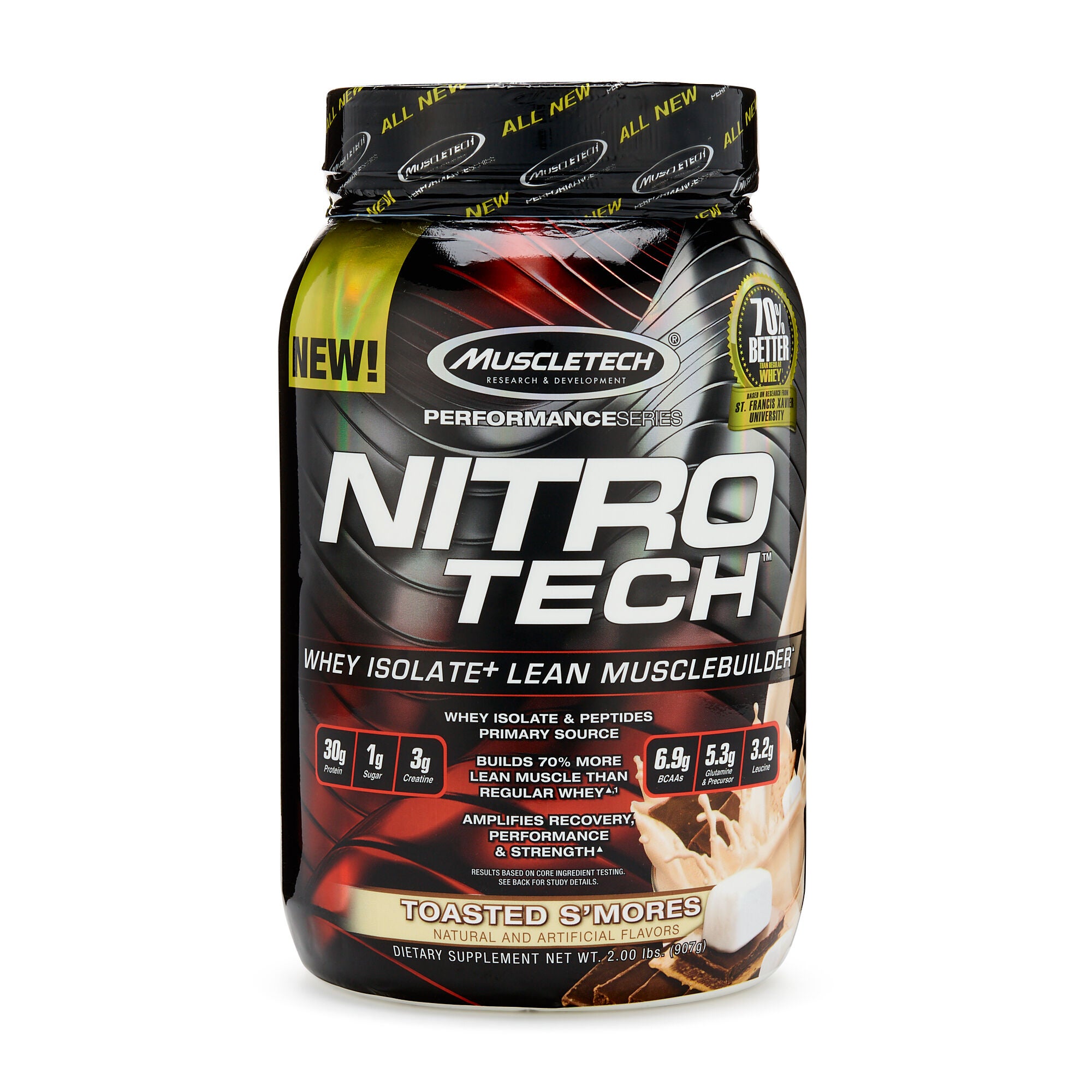 Muscletech Nitro Tech Toasted S Mores Gnc