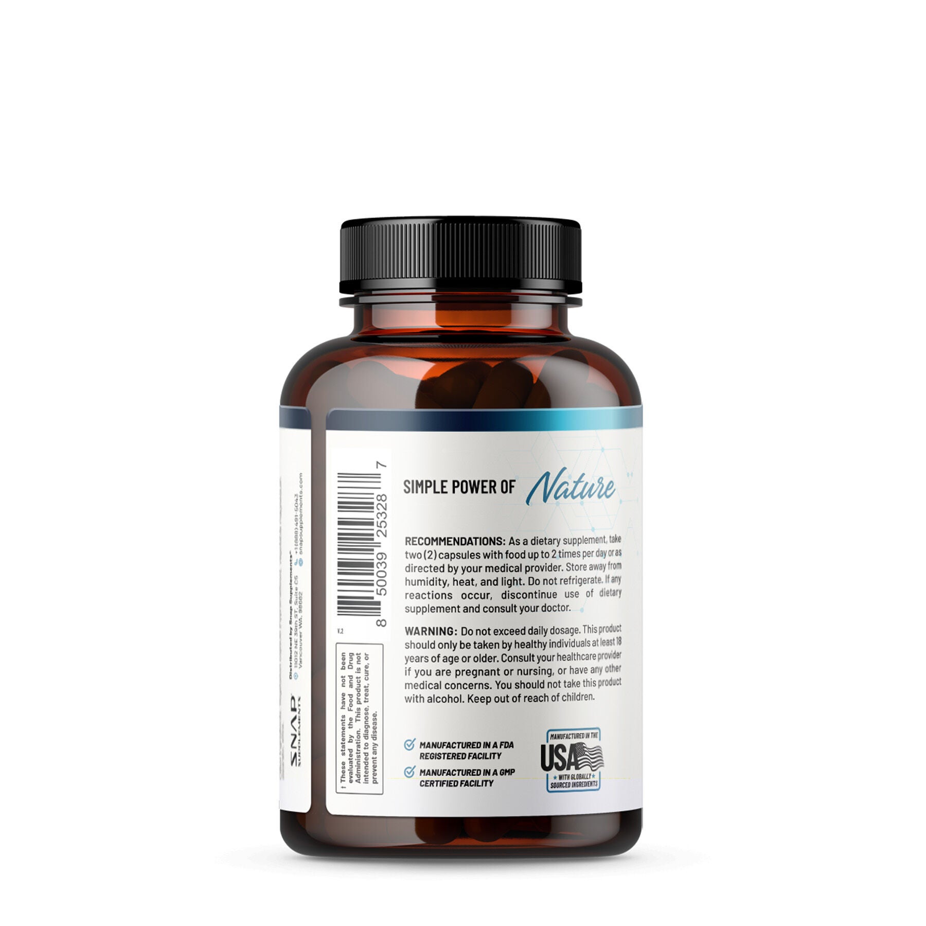 Nerve Health + Lion's Mane - 60 Capsules (30 Servings)  | GNC