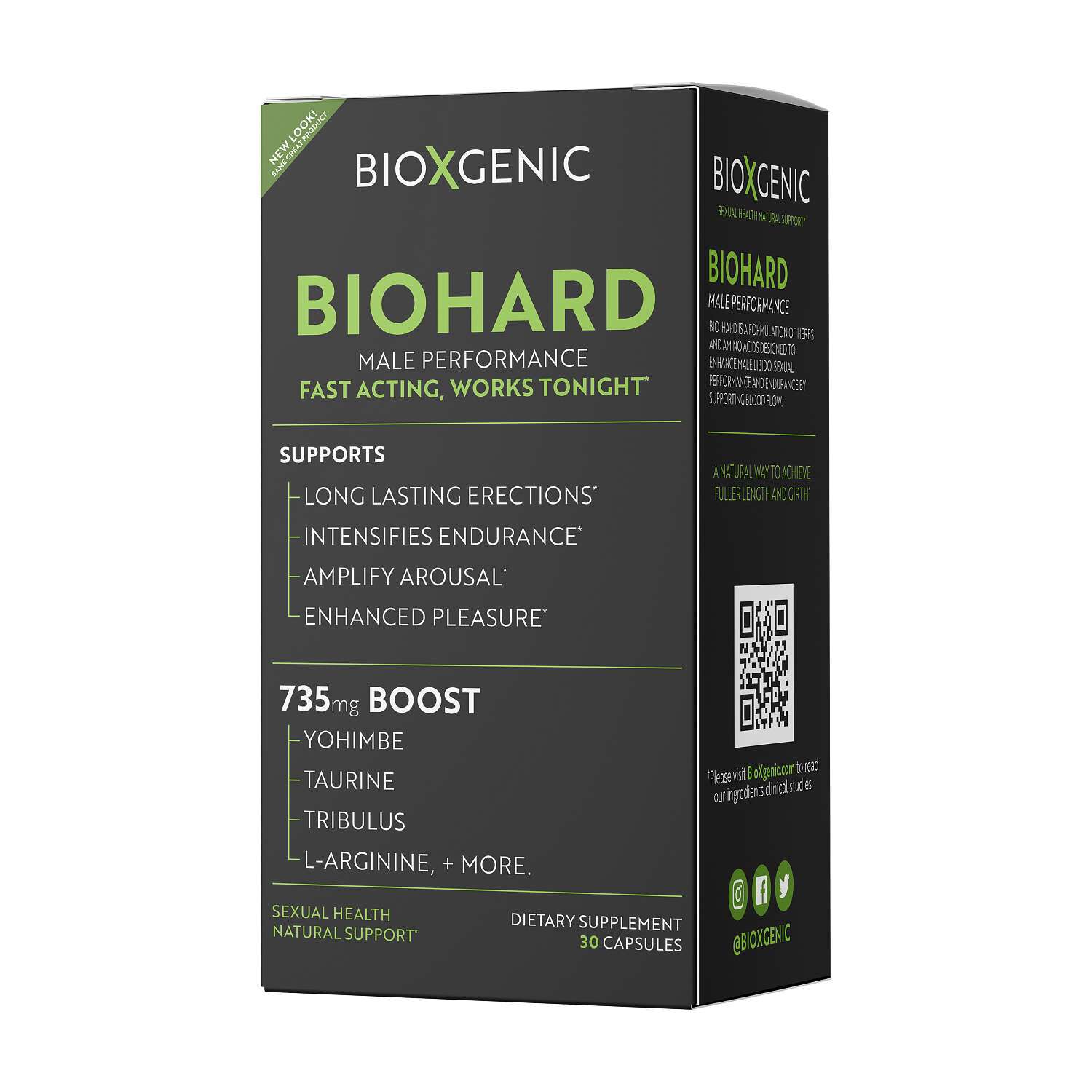 BIOHARD Male Performance - 30 Capsules (30 Servings)