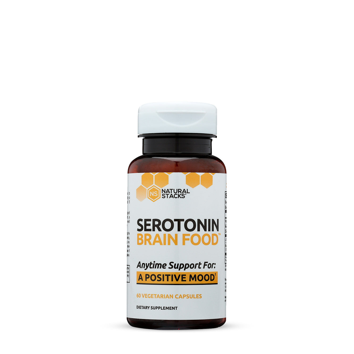 Natural Stacks Serotonin Brain Food 60 Vegetarian Capsules |