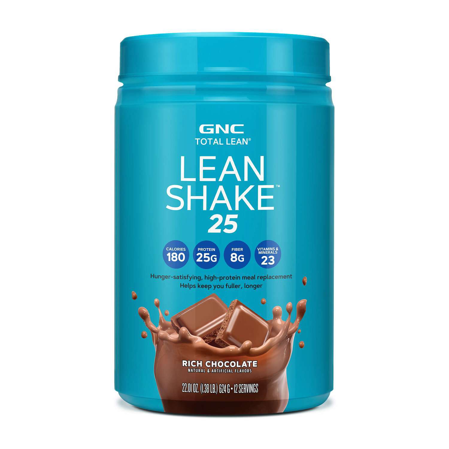 Lean Shake&trade; 25 - Rich Chocolate (12 Servings) Rich Chocolate | GNC