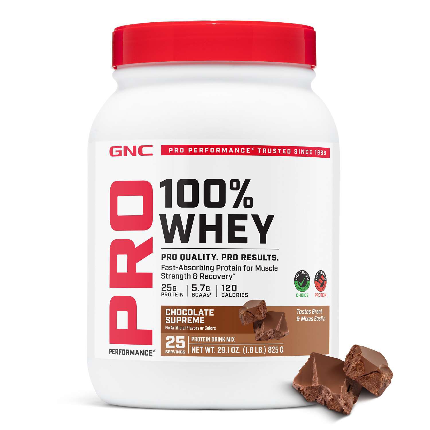 100% Whey 2.0 - Chocolate Supreme (25 Servings)  | GNC
