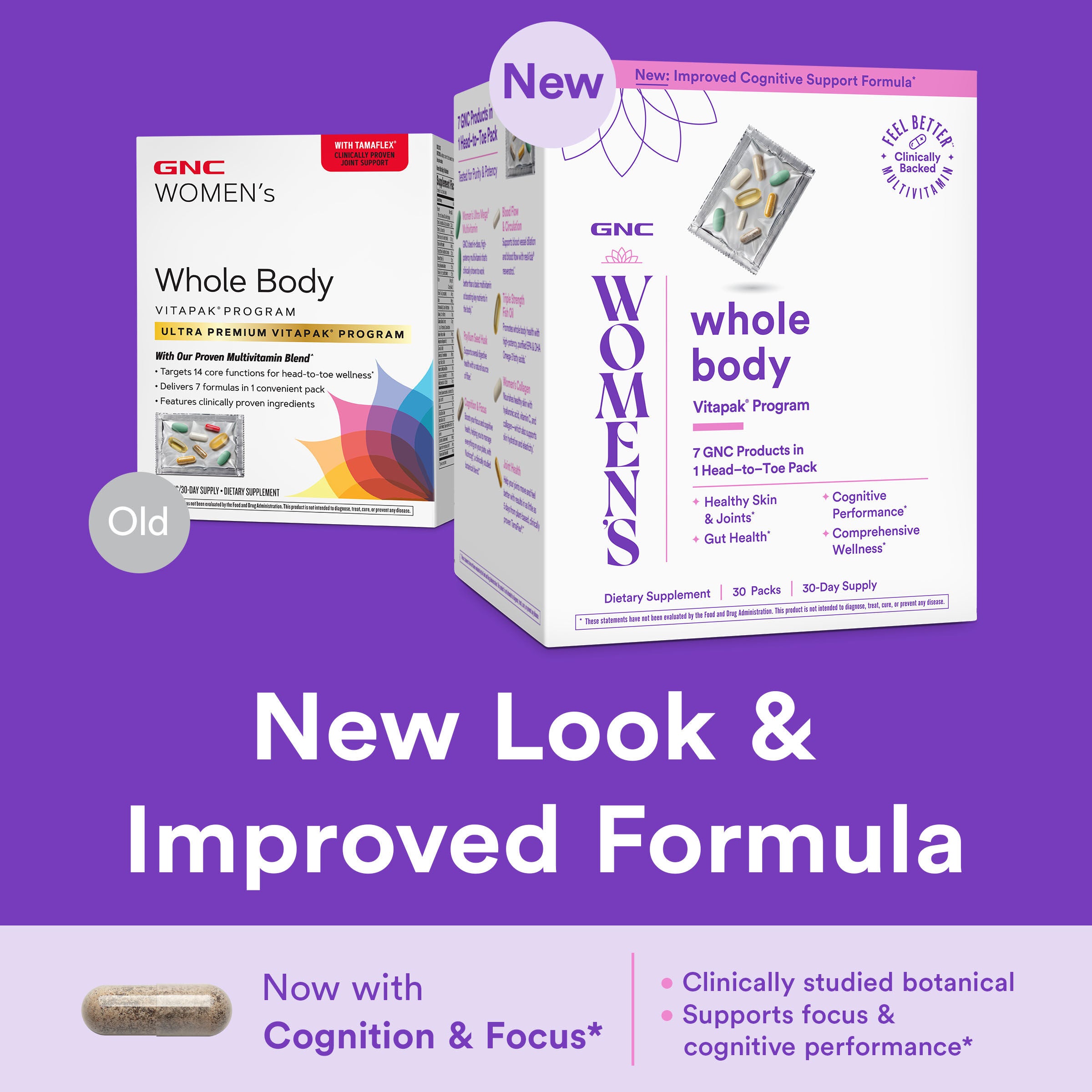 Whole Body Vitapak Program 7-in-1 Daily Nutrition V2 (1 Month Supply)