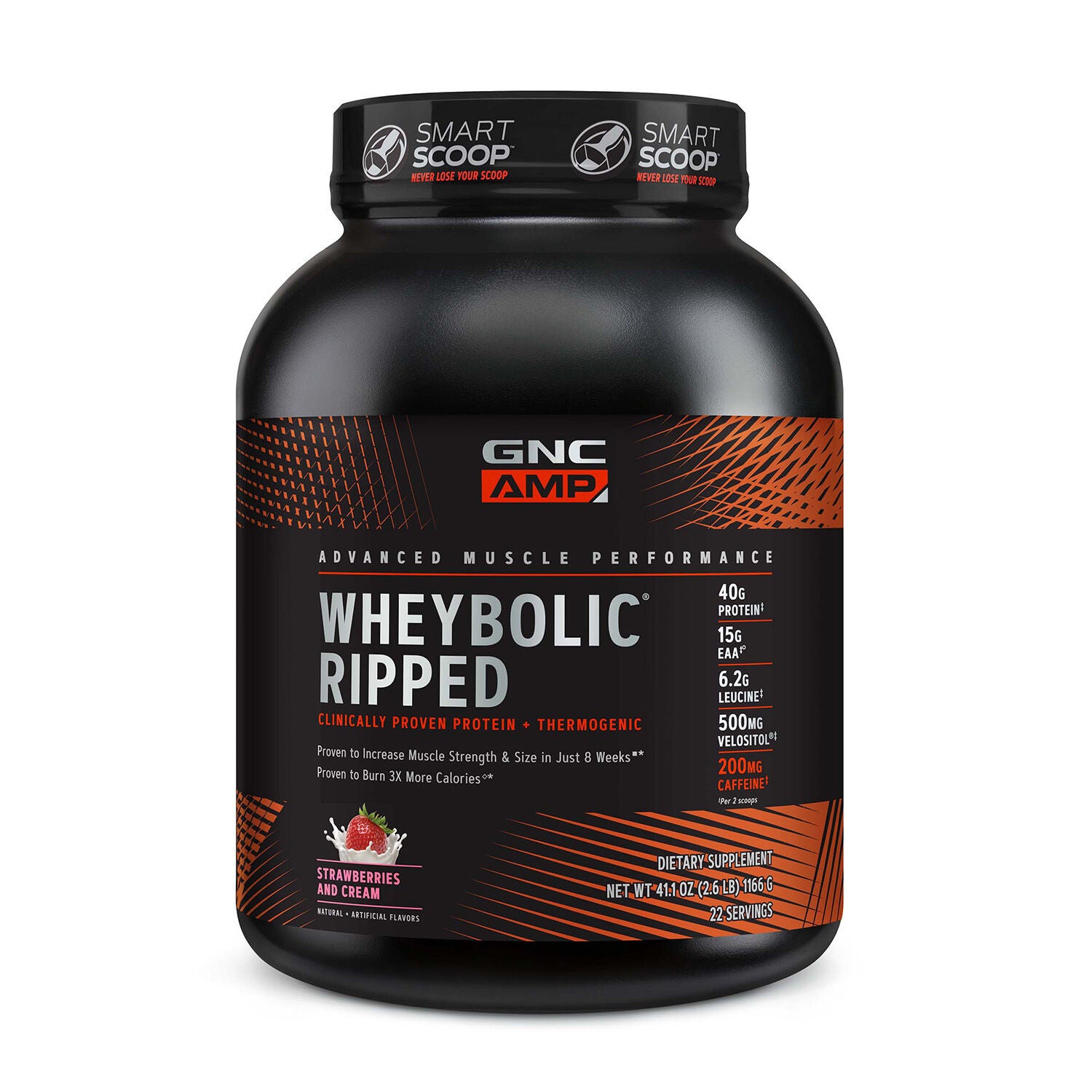 Wheybolic&trade; Ripped - Strawberries and Cream (22 Servings) Strawberries and Cream | GNC