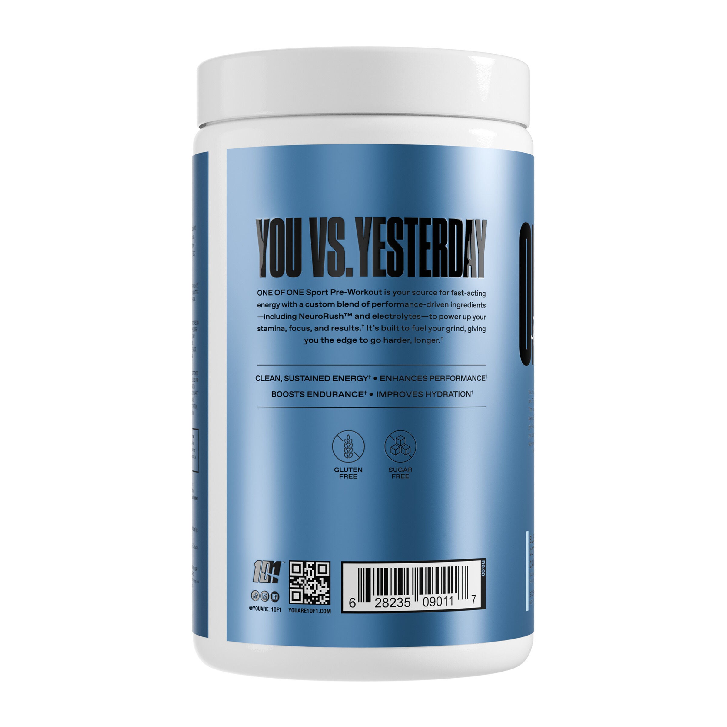 One of One Sport Pre-Workout - Blue Razz Cotton Candy (30 Servings)