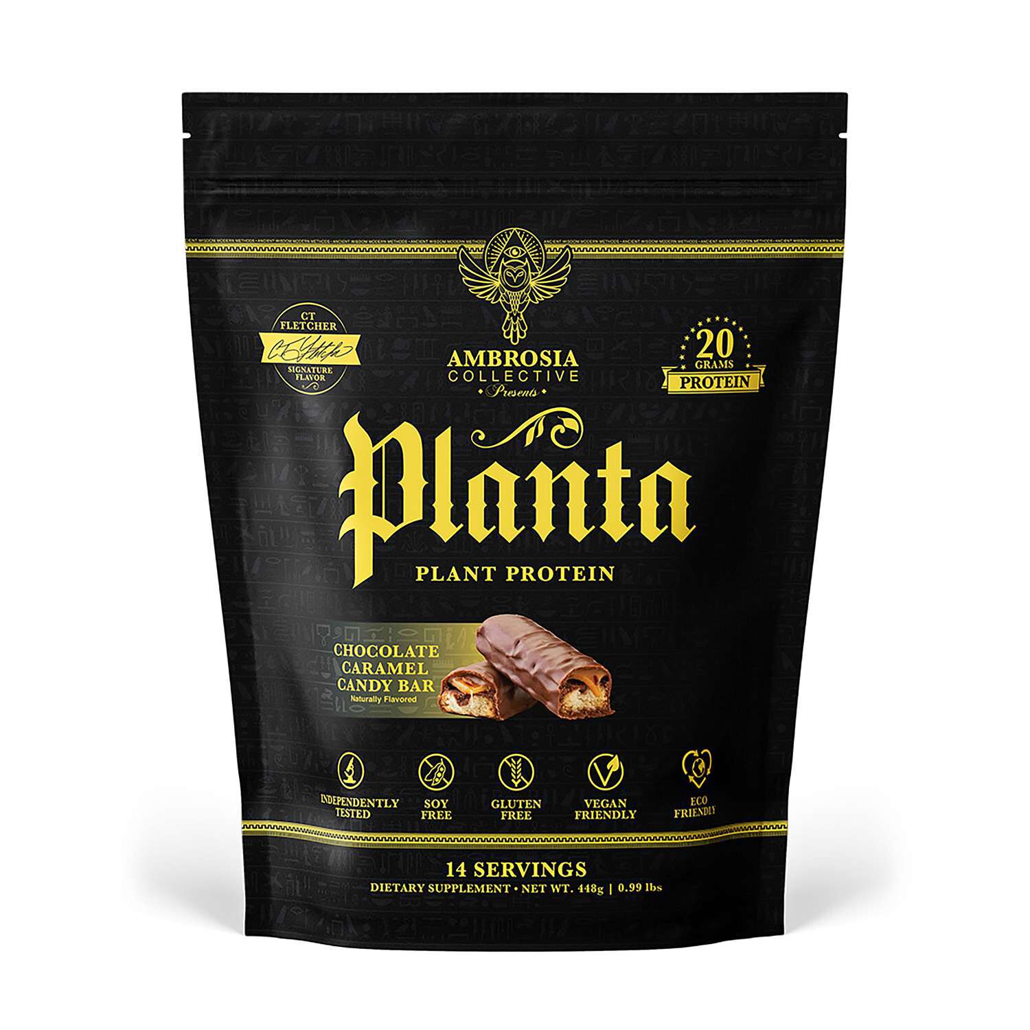 Plant Protein - Chocolate Caramel Candy Bar (14 Servings)  | GNC