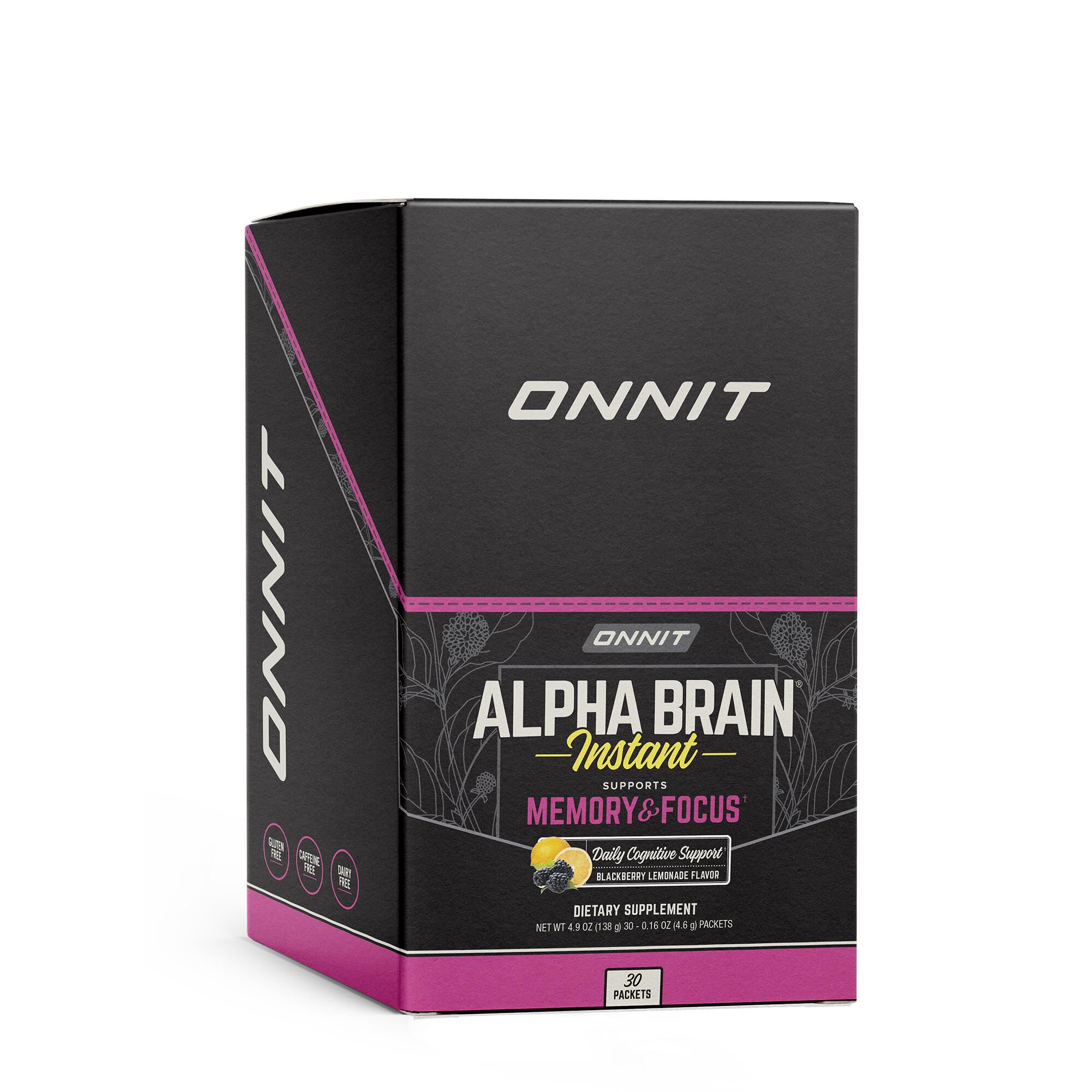 Alpha Brain&reg; Instant - Blackberry Lemonade - 0.16 oz. &#40;30 Servings&#41;  | GNC
