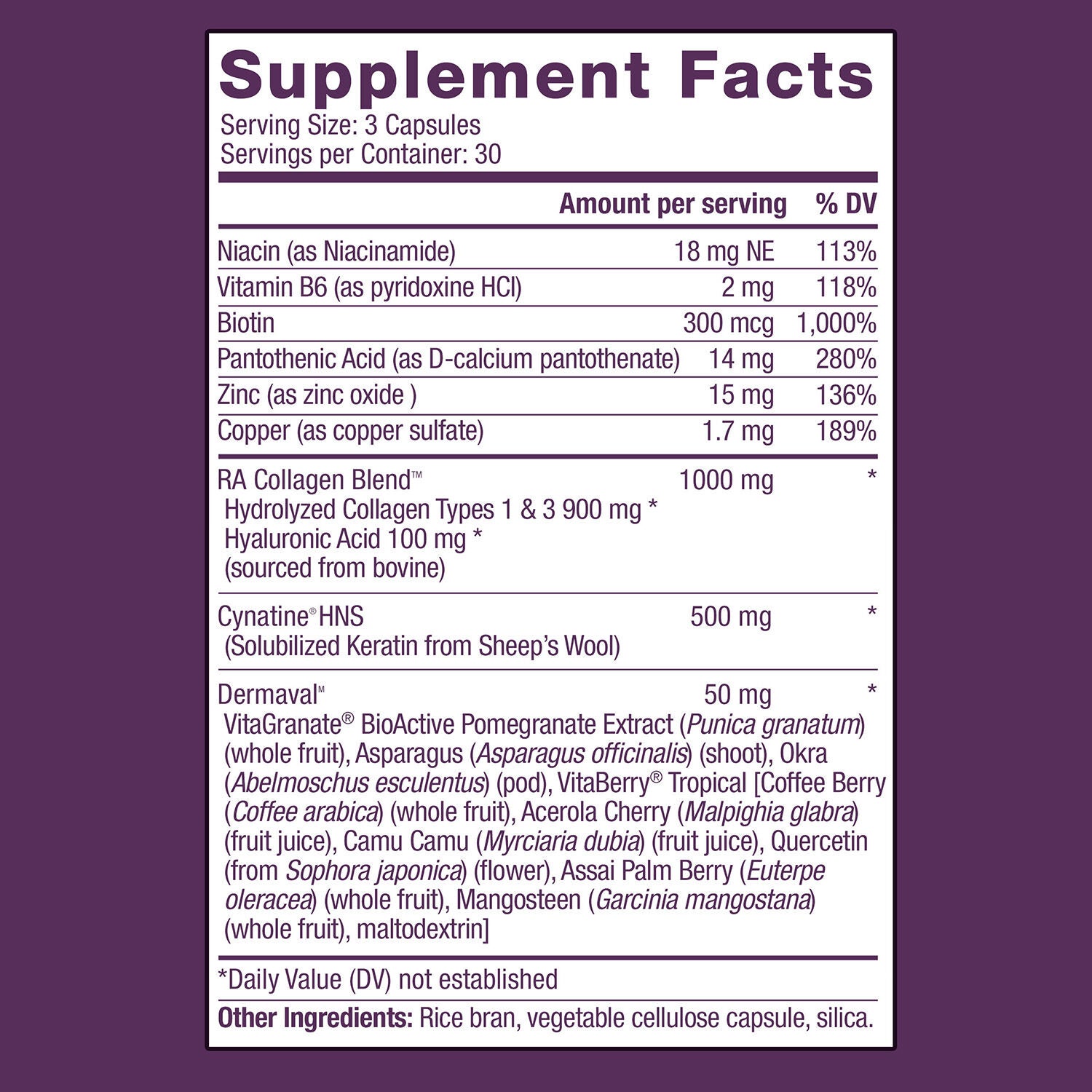 Beauty 3&trade; - 90 Capsules (30 Servings)  | GNC