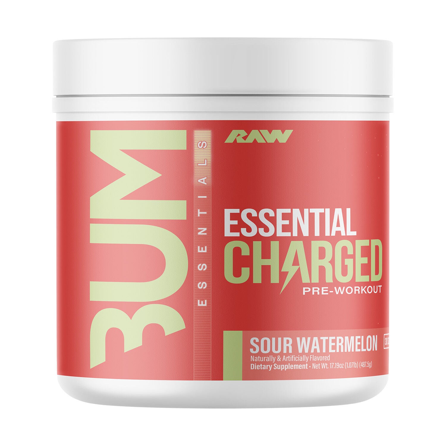 Essential Charged Preworkout - Sour Watermelon (25 Servings)  | GNC