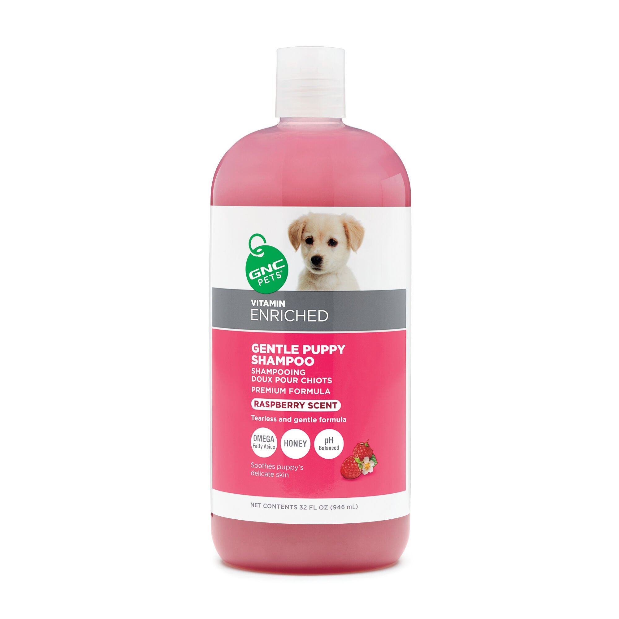 pink dog shampoo