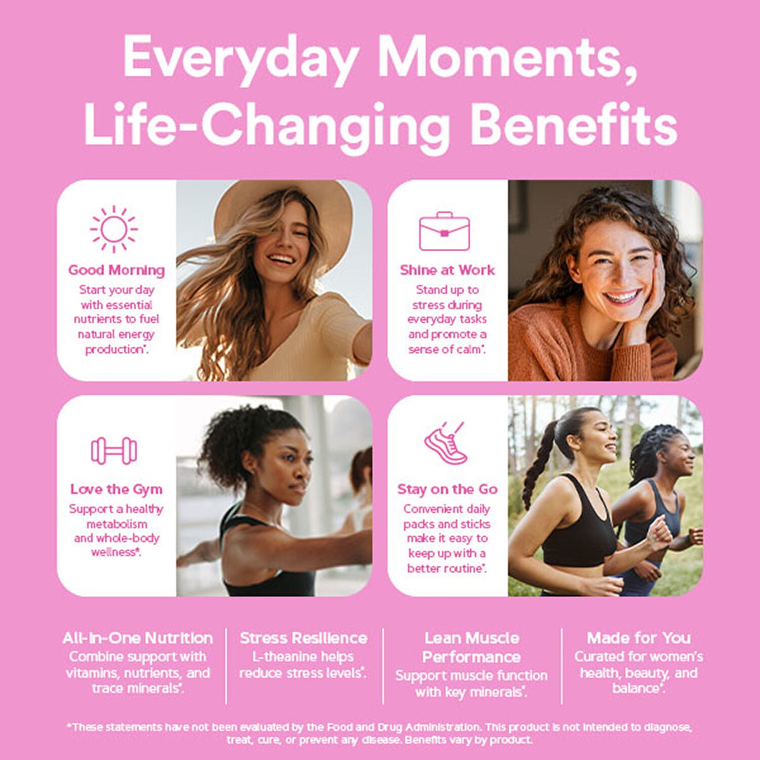 Women's 30+ Natural Energy Daily Bundle
