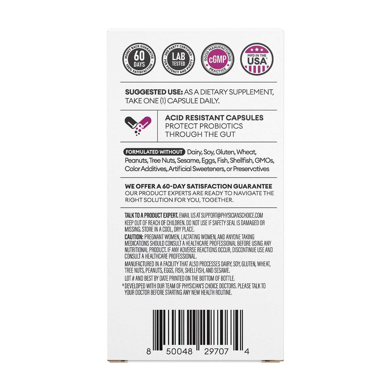 Vaginal Probiotic - 30 Capsules (30 Servings)  | GNC