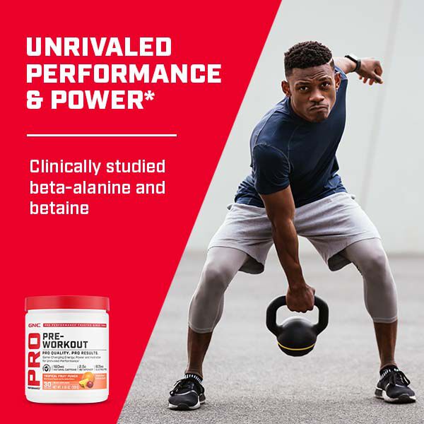 Pre-Workout - Blue Raspberry &#40;30 Servings&#41;  | GNC