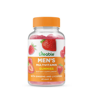 Men&#39;s Multivitamin with Ginseng and Lycopene - 60 Gummies &#40;30 Servings&#41;  | GNC
