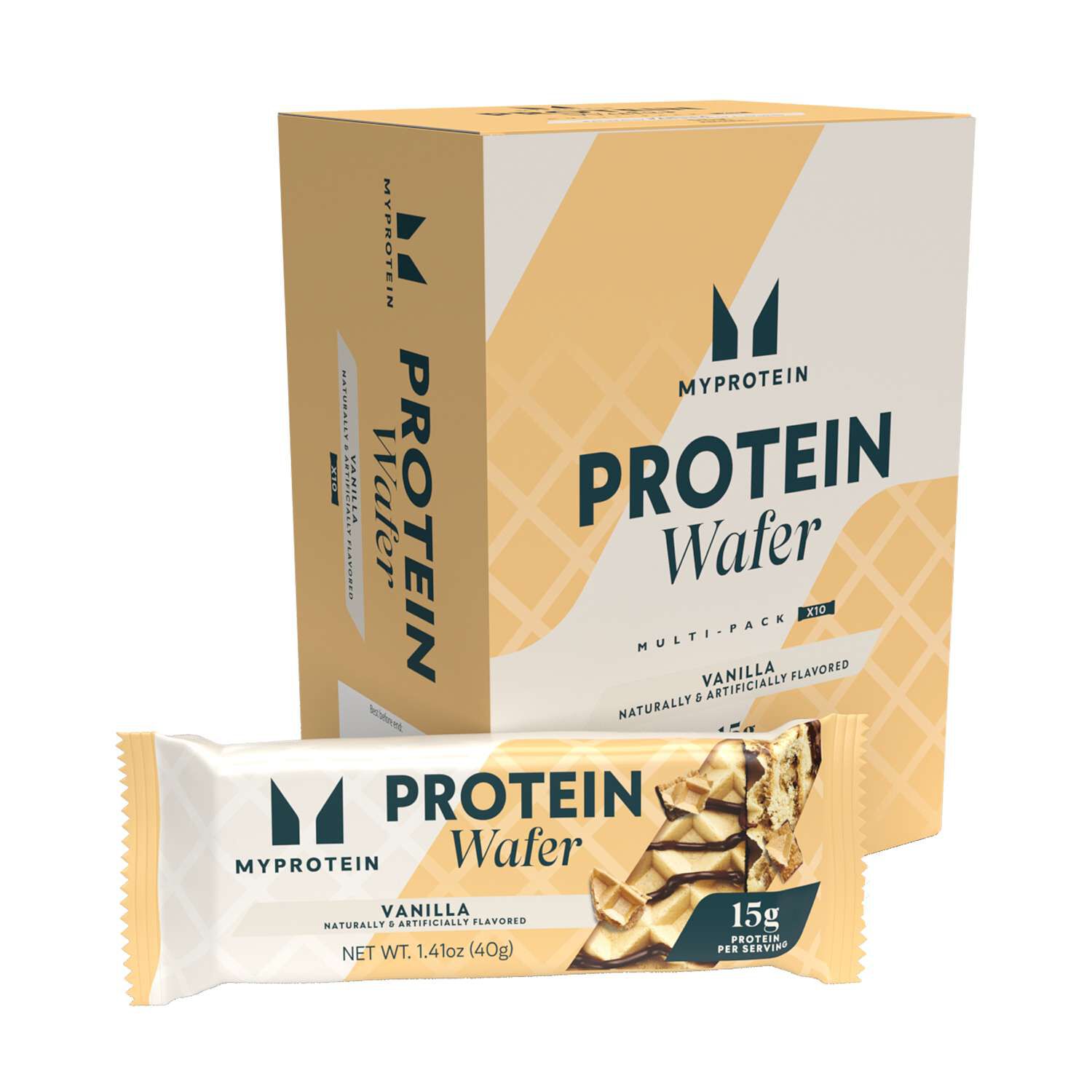 Crispy Wafers - Vanilla (10 Bars)  | GNC