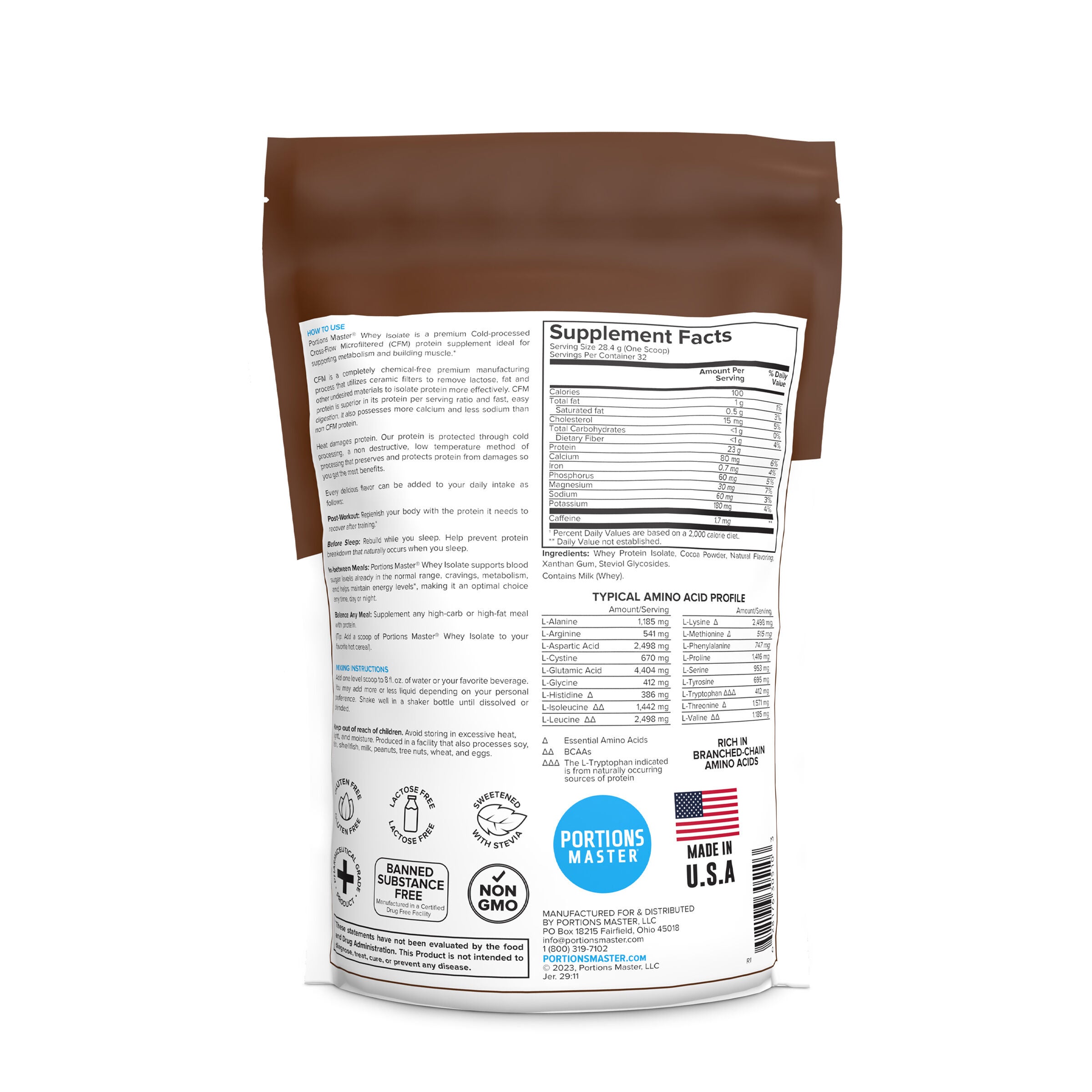 Protein Whey Isolate - Chocolate Brownie (32 Servings)  | GNC