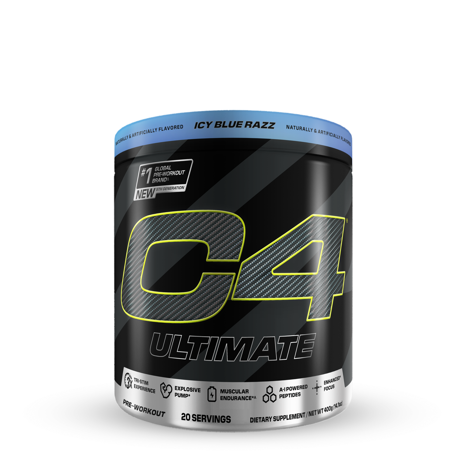 Cellucor C4 Ultimate Pre-Workout - Icy Blue Razz (20 Servings)