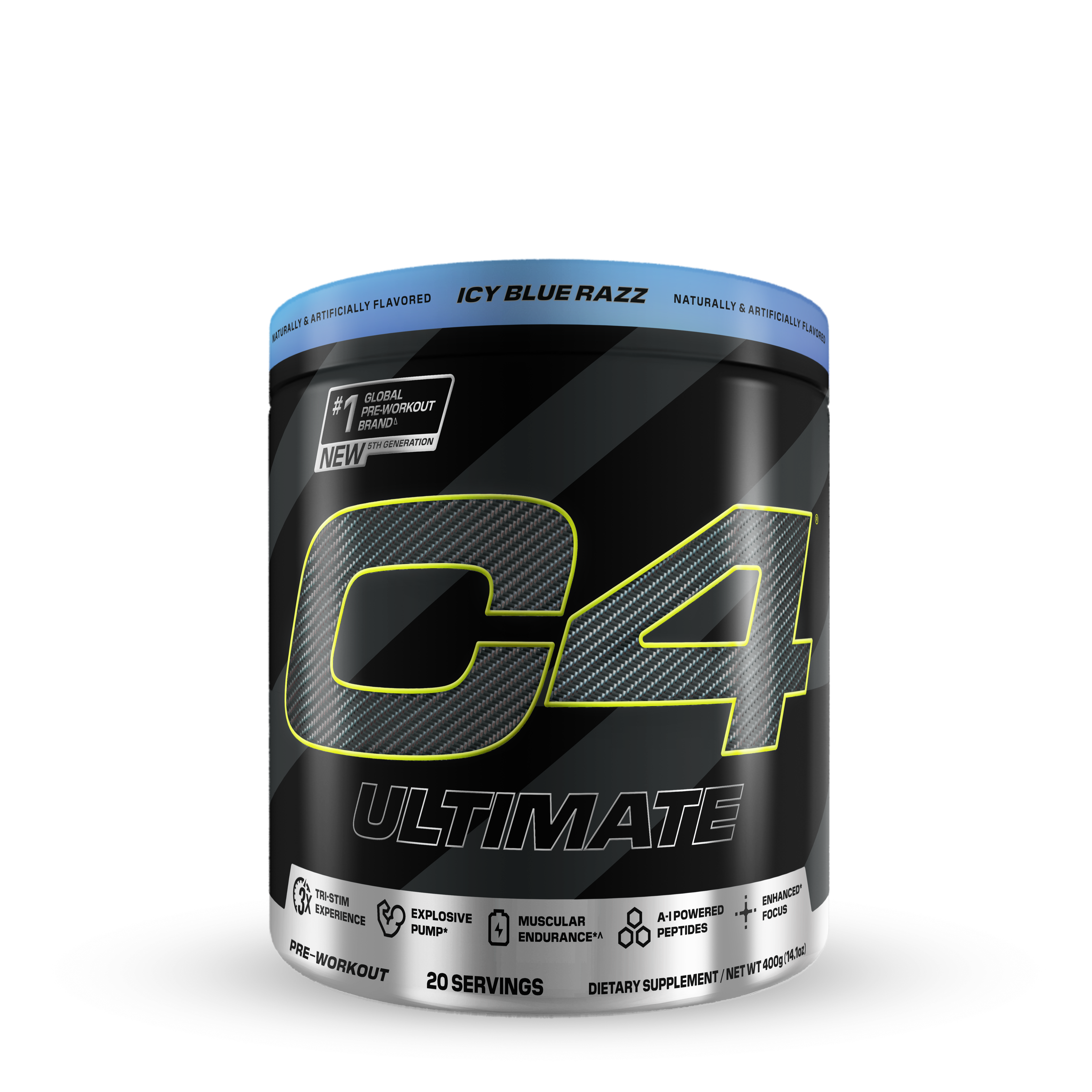 Cellucor C4 Ultimate Pre-Workout - Icy Blue Razz (20 Servings)