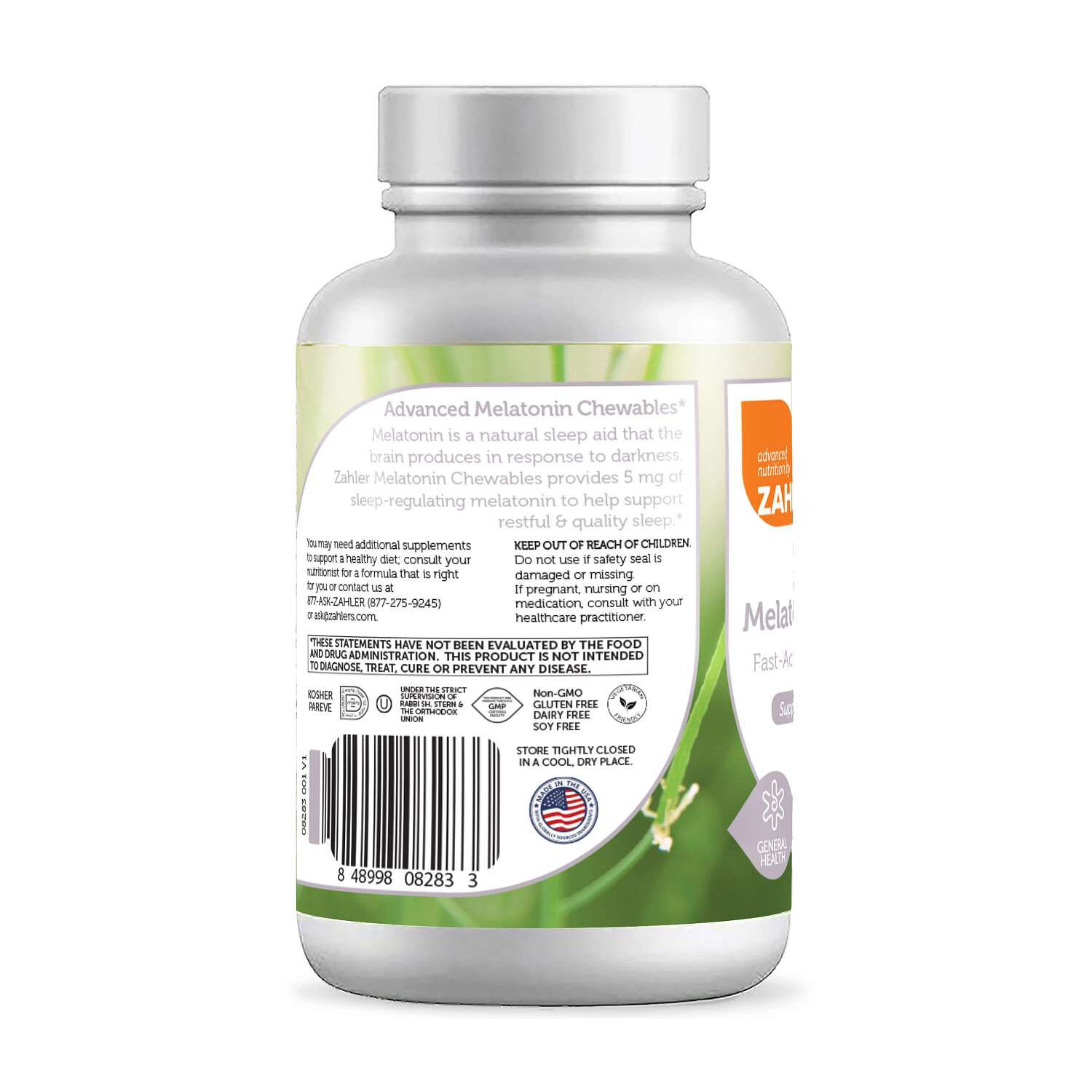 Melatonin 5mg - Orange - 60 Chewable Tablets  | GNC