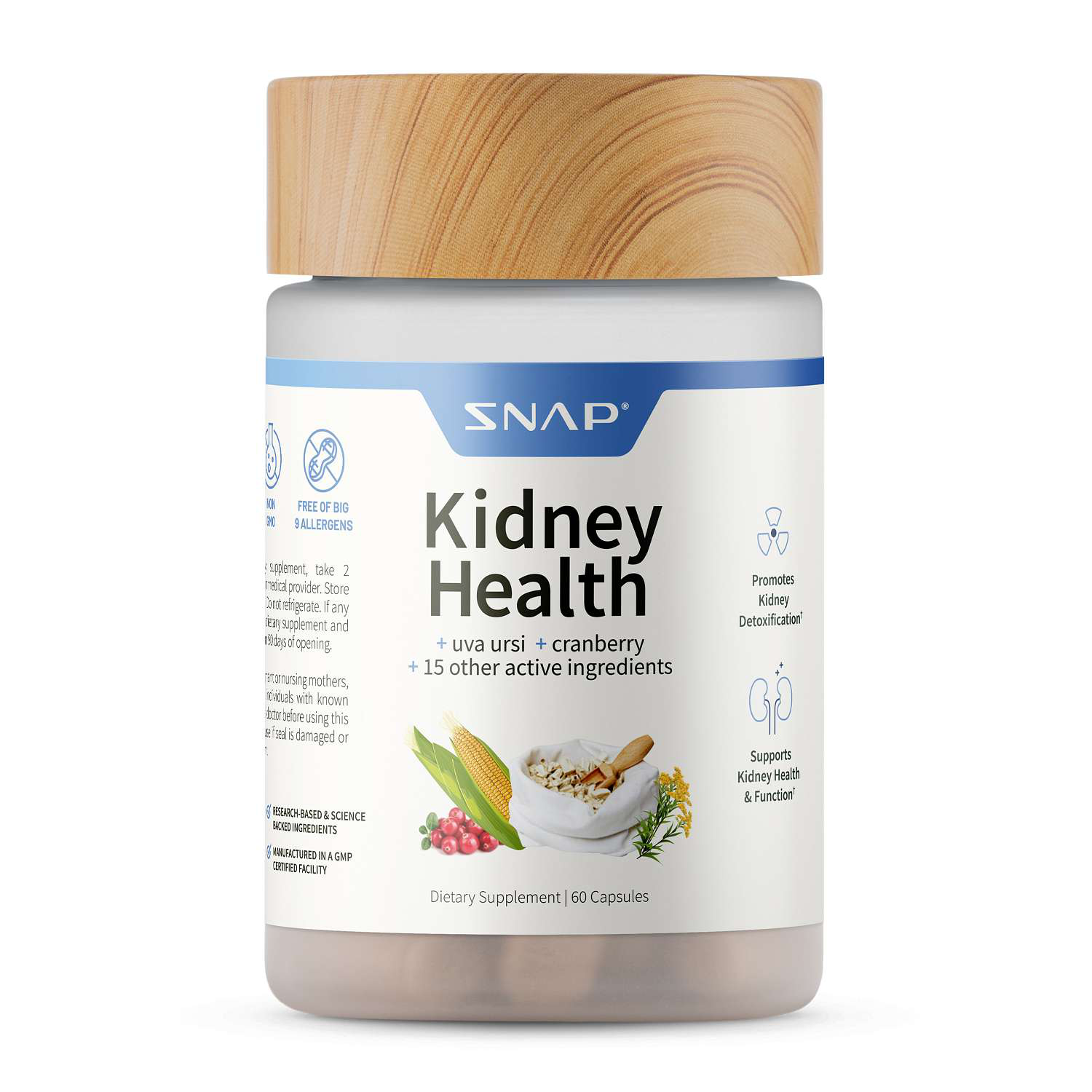 Kidney Health Capsules - 60 Capsules (30 Servings)  | GNC