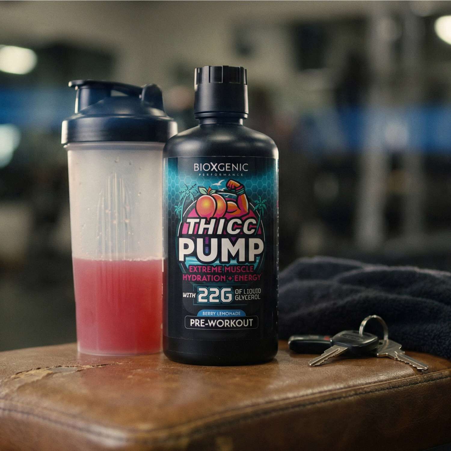 Thicc Pump Pre-Workout - Berry Lemonade (16 Servings)  | GNC