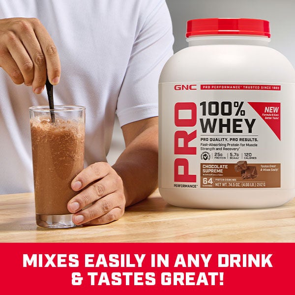 100% Whey 2.0 - Vanilla Cream (64 Servings)  | GNC