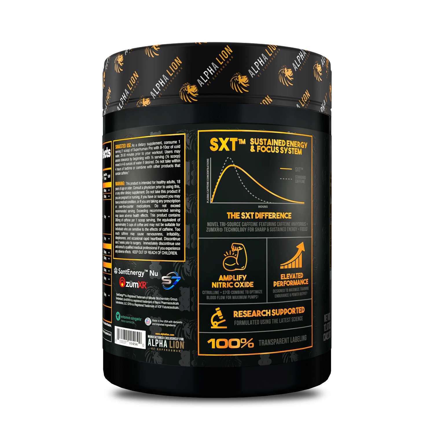 Superhuman Pre-Workout - Sour Gummy Bear(21 Servings) Sour Gummy Bear | GNC