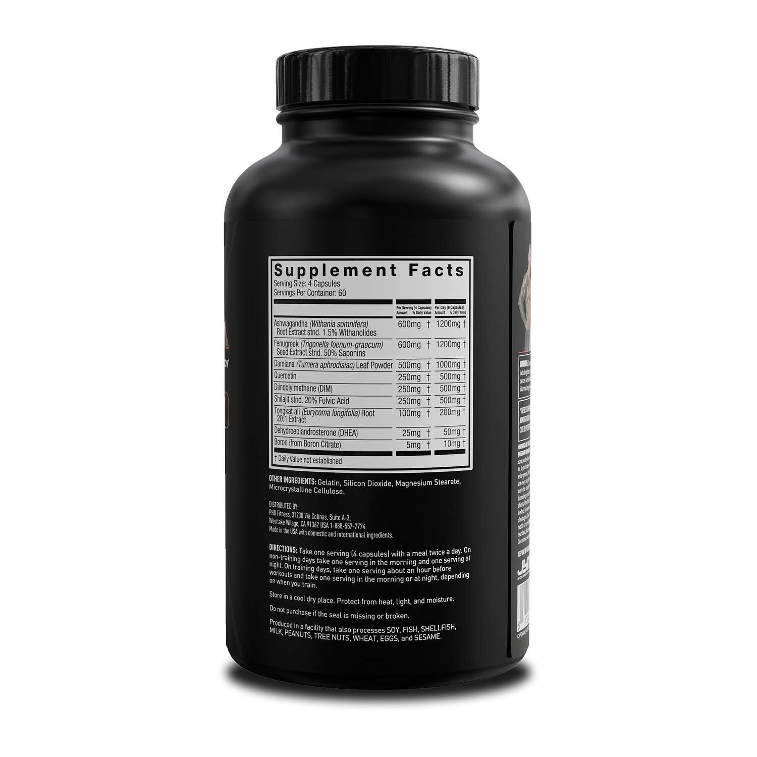Alpha X Advanced Testosterone - 240 Capsules (60 Servings)  | GNC