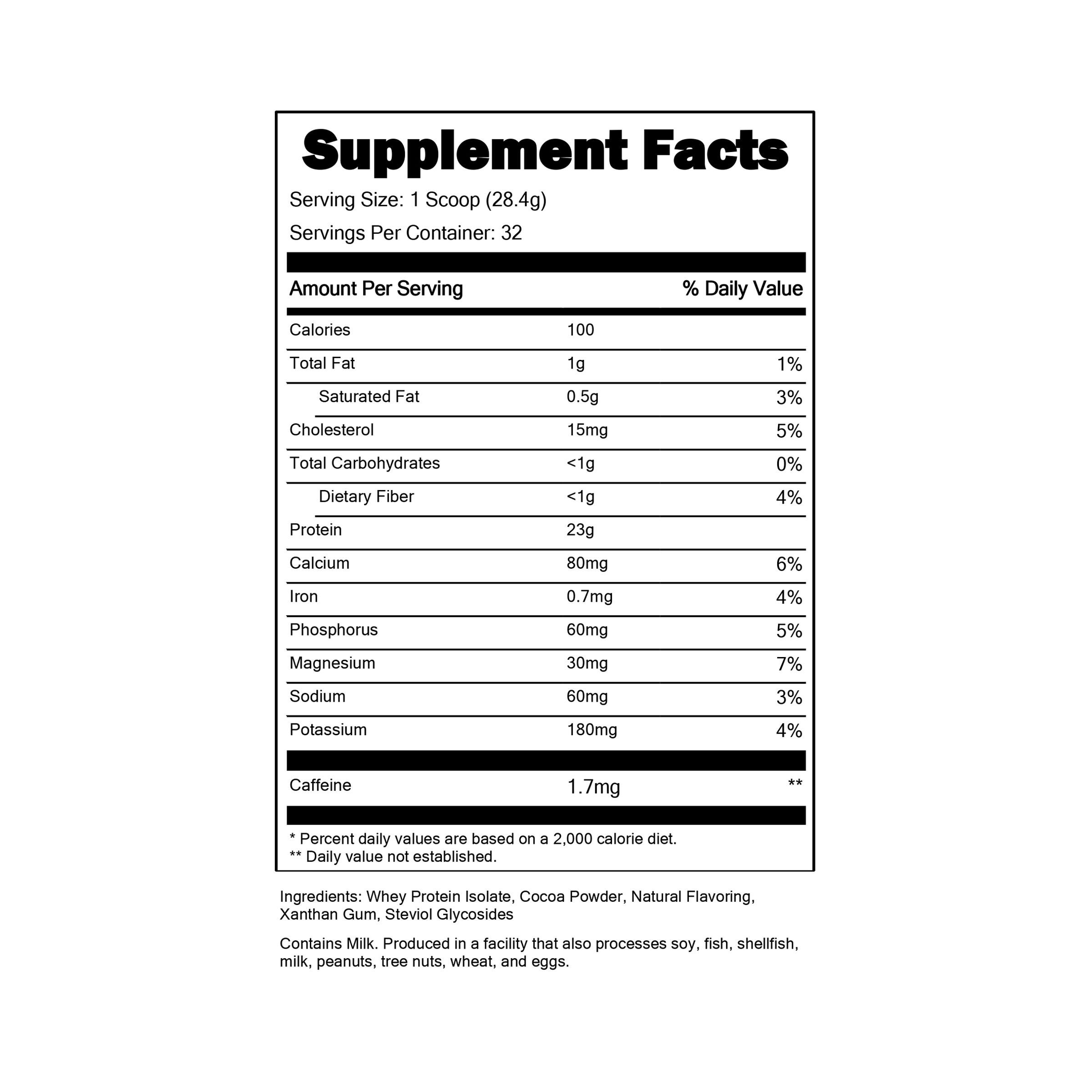 Protein Whey Isolate - Chocolate Brownie (32 Servings)  | GNC