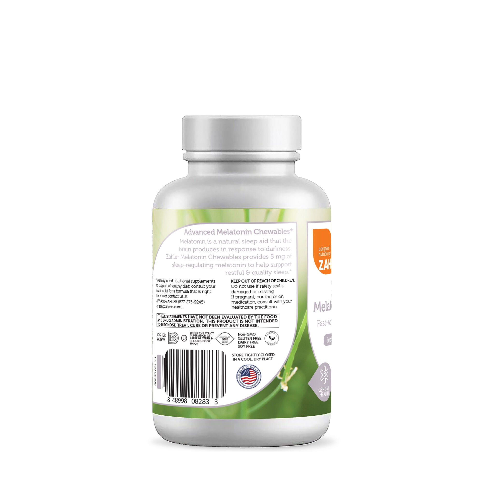 Melatonin 5mg - Orange - 60 Chewable Tablets  | GNC