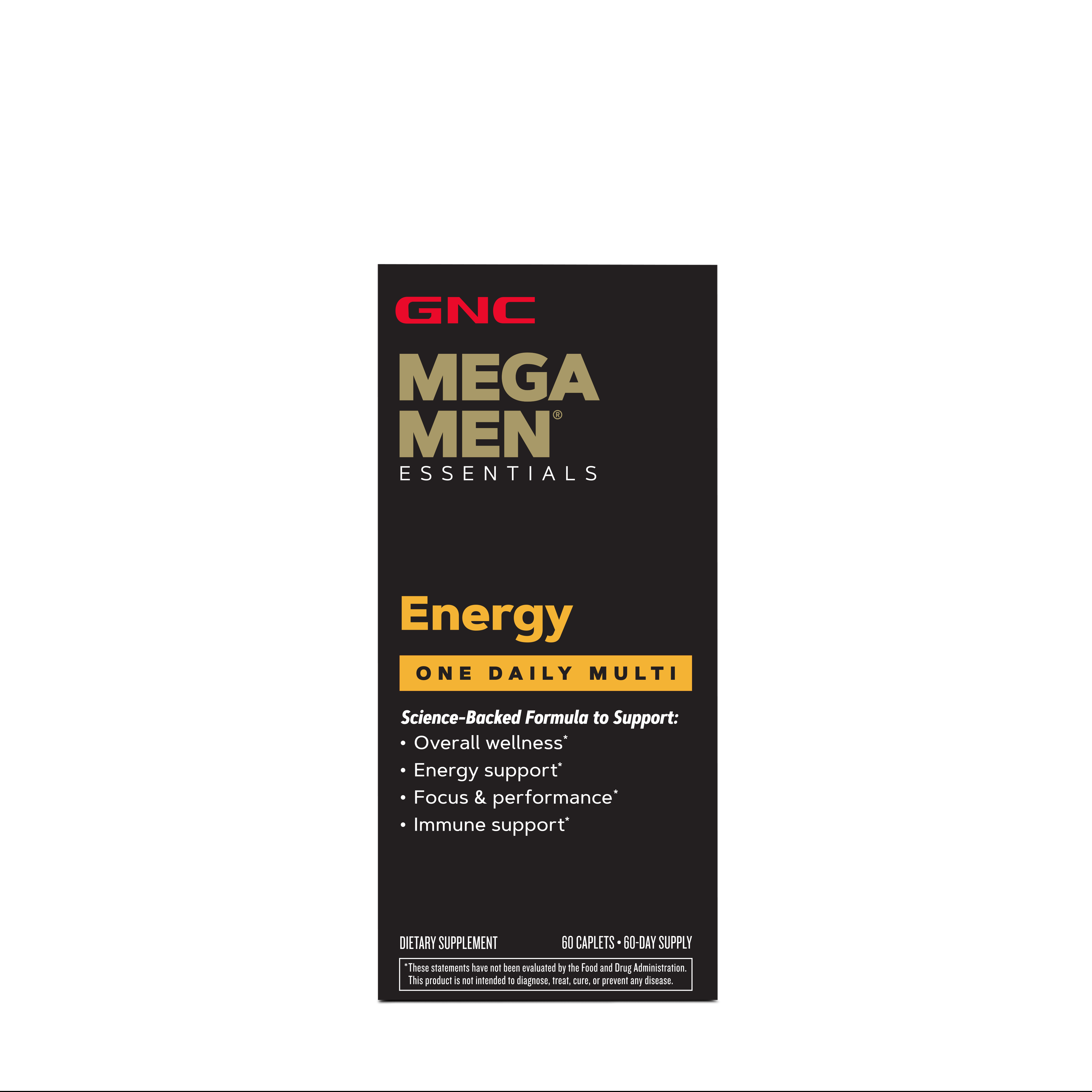 Energy One Daily Multi  - 60 Caplets &#40;60 Servings&#41;  | GNC