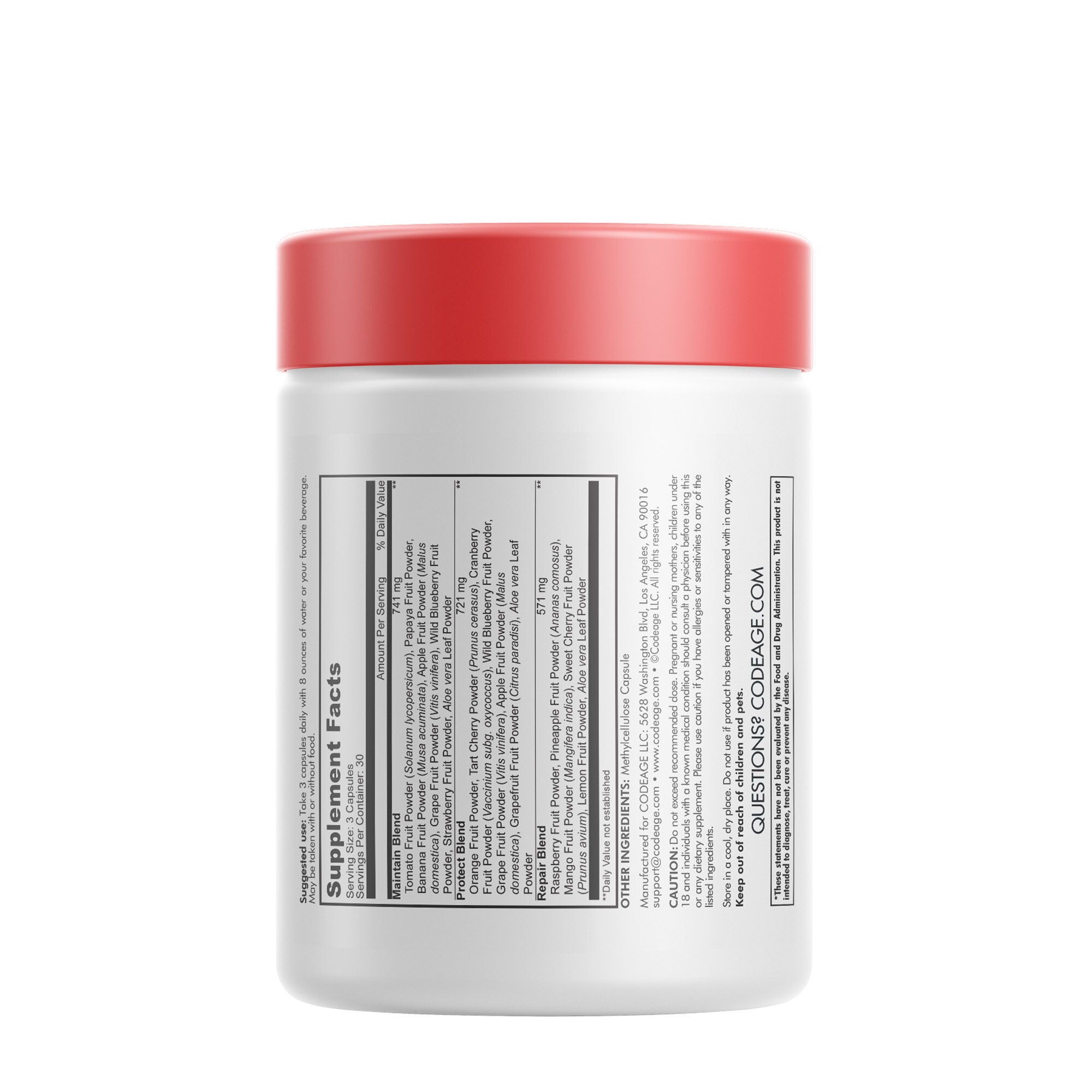 Fast Fruit - 90 Capsules (30 Servings)  | GNC