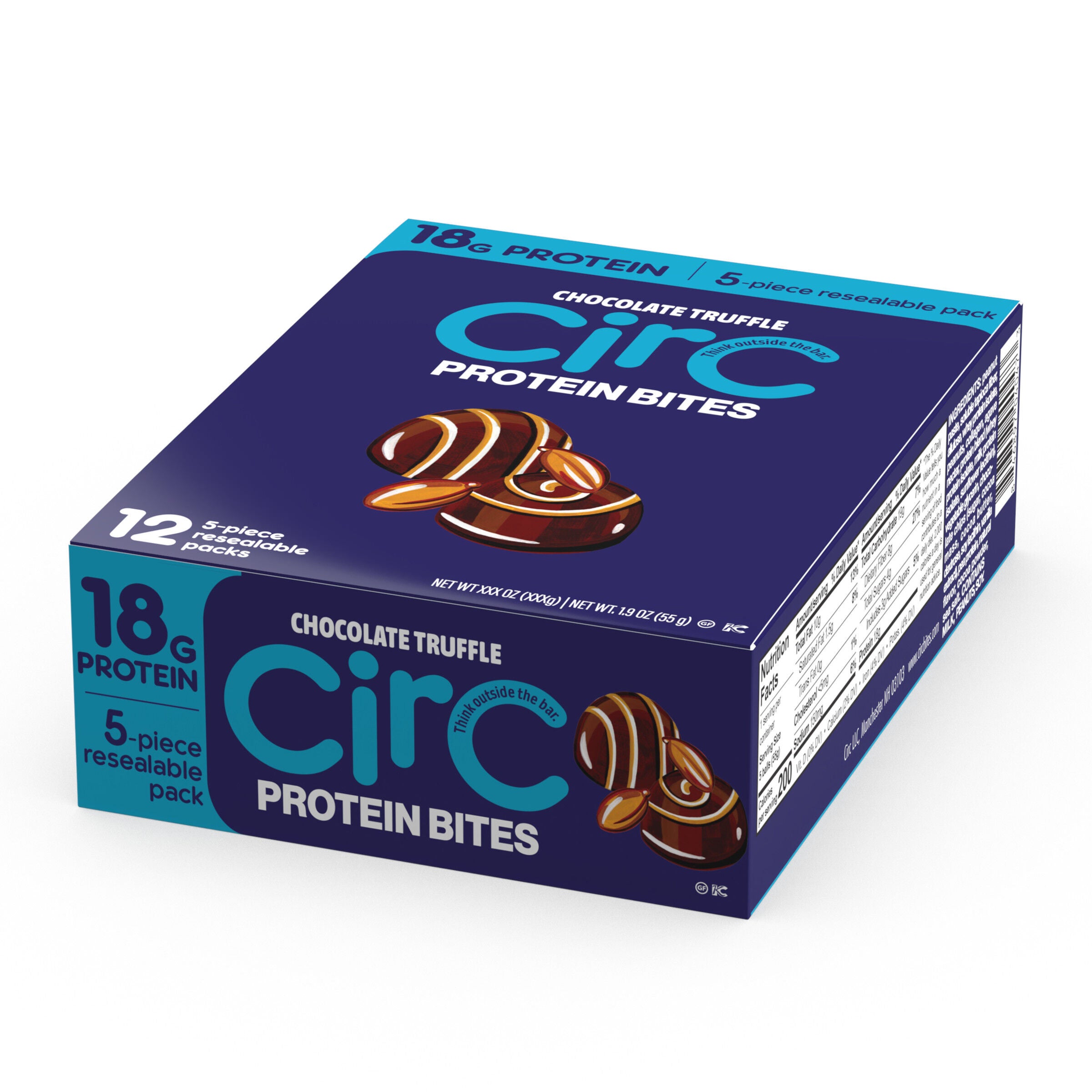 Protein Bites - Chocolate Truffle (12 Pack) Chocolate Truffle | GNC