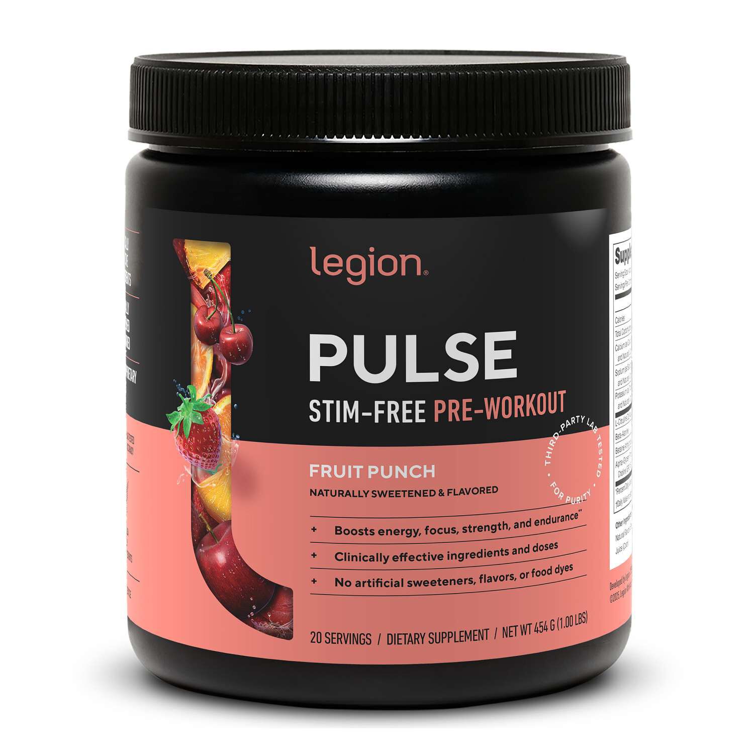 Pulse Stim Free Pre-Workout - Tropical Punch (20 Servings)  | GNC